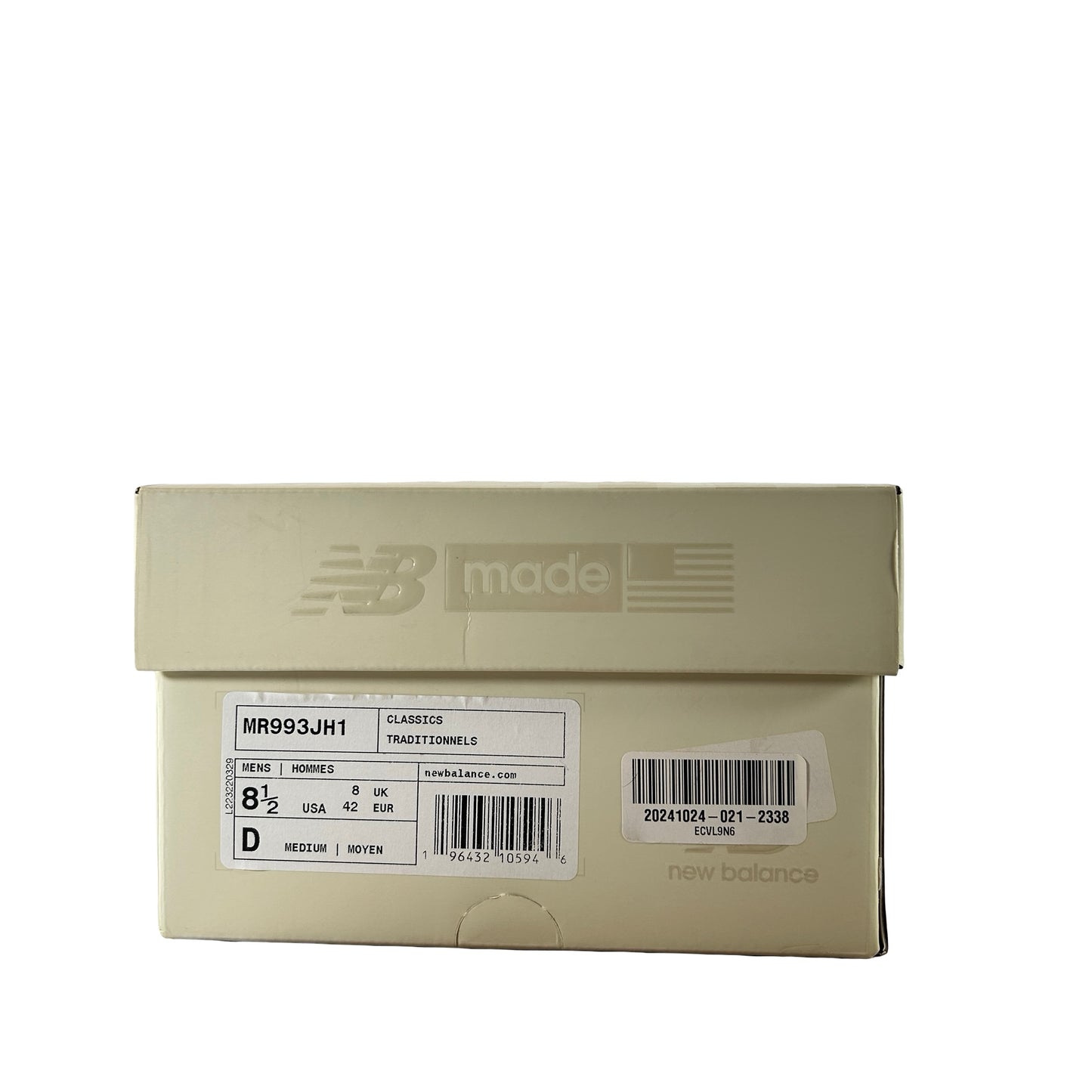 MR993JH1 New Balance 993 JFG Performance Art Powder Pink [USED] - 8.5 M (Used)