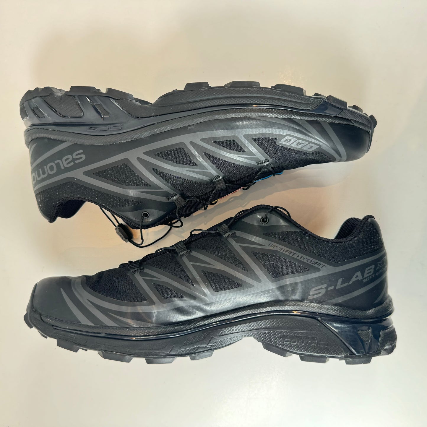 L410866 Salomon XT-6 Triple Black [USED] - 12 M (Used) (No Box)