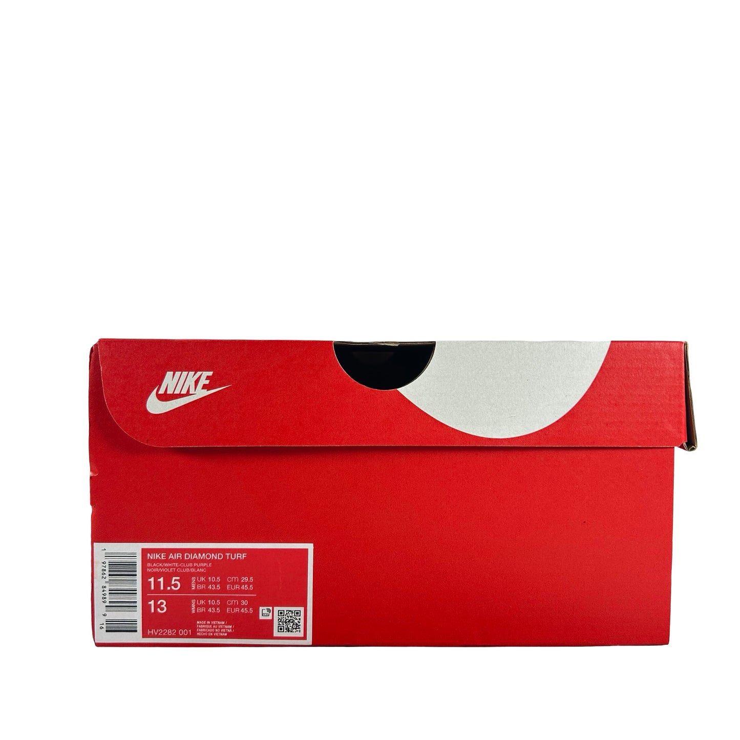 HV2282 001 Nike Air Diamond Turf Ravens (2025) [USED] - 11.5 M (Used)
