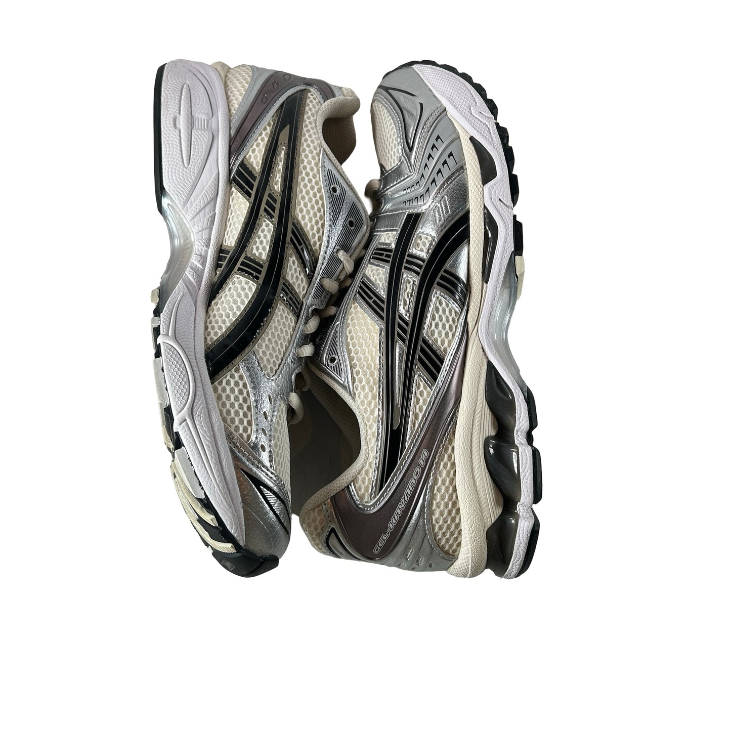 1201A019 108 ASICS Gel-Kayano 14 Cream Black Metallic Plum [USED] - 9 M (Used) (No Box)