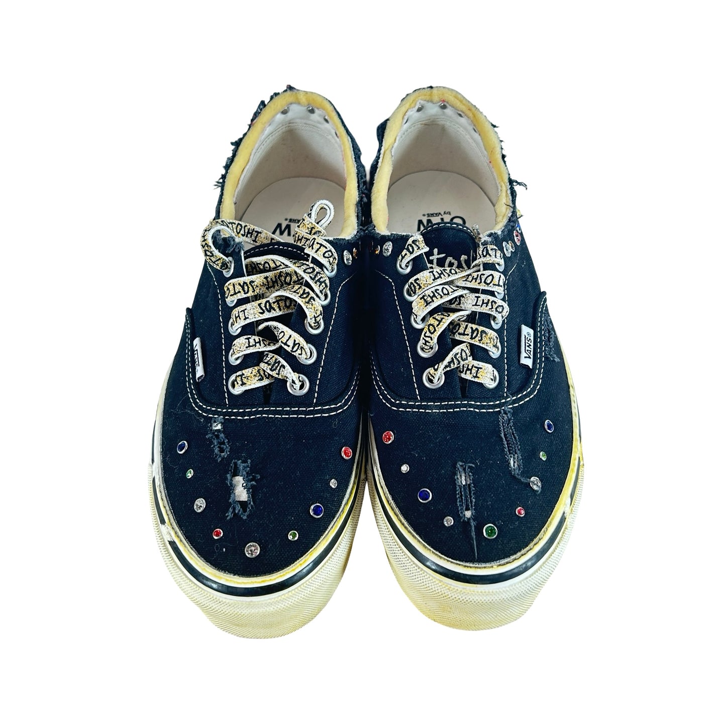 VN000EFEBLK Vans OTW Era 95 Satoshi Nakamoto Round Lucky Charm [USED] - 9 M (Used) (No Box) (No Charms)