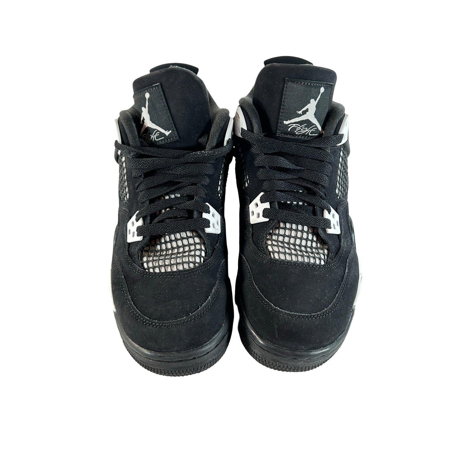 FQ8213 001 Jordan 4 Retro White Thunder (GS) [USED] - 7 Y (Used4)