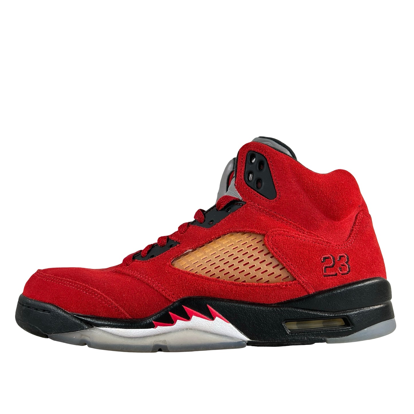 DD0587 600 Jordan 5 Raging Bull Red (2021) [USED] - 10.5 M (Used) (No Box)