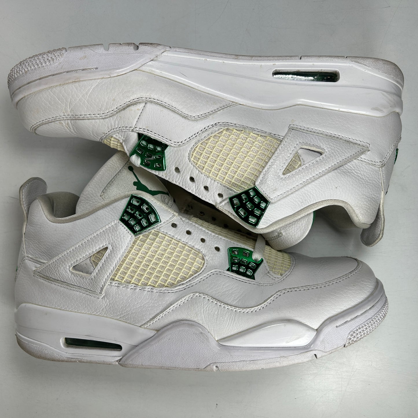 CT8527 113 Jordan 4 Retro Metallic Green [USED] - 11 M (Used) (No Box)