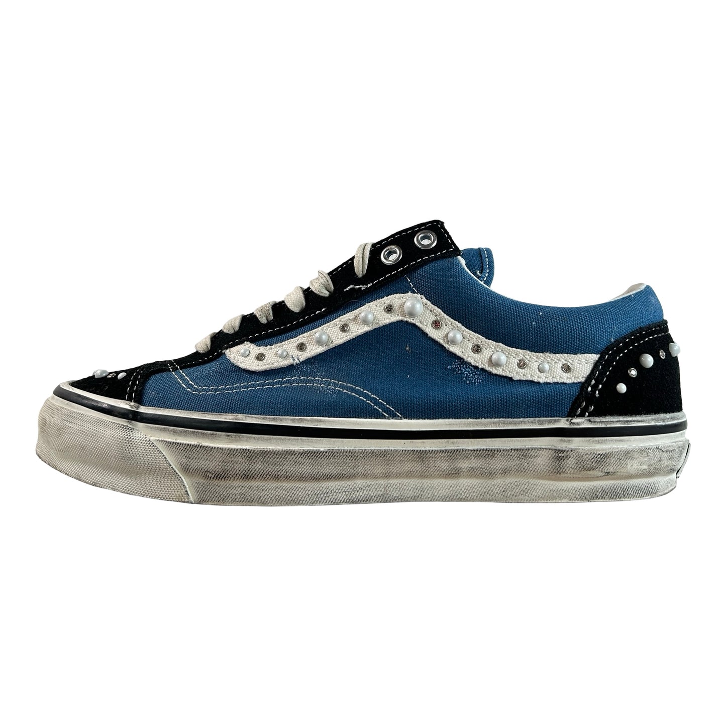 VN000E8VYA6 Vans LX Old Skool 36 Pearlized Pack Black Navy [USED] - 10 M (Used2)