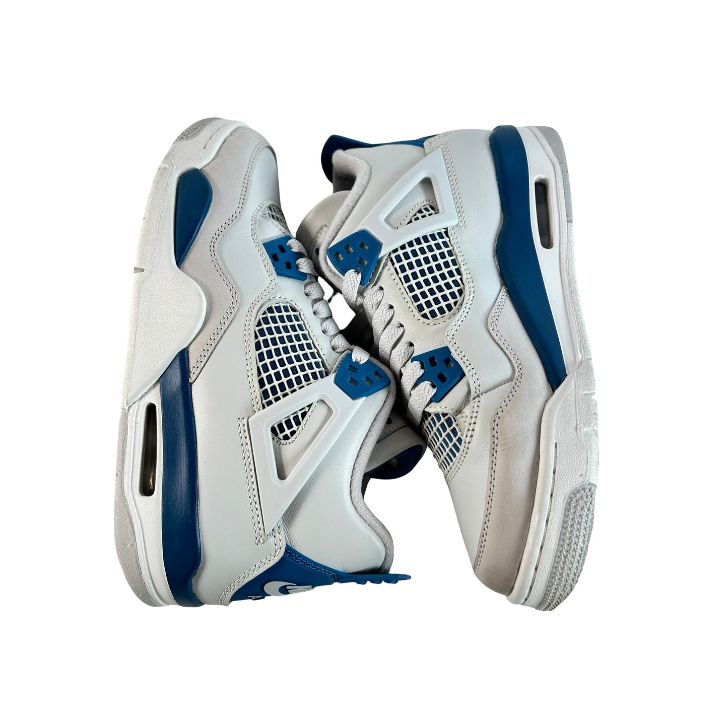 HF4281 141 Jordan 4 Retro Military Blue (2024) (GS) [USED] - 5 Y (Used) (No Box)