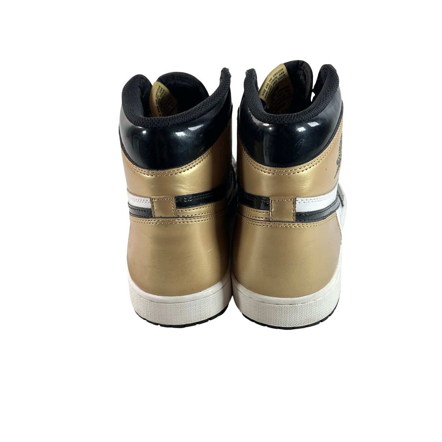 861428 007 Jordan 1 Retro High NRG Patent Gold Toe [USED] - 13 M (Used) (No Box)