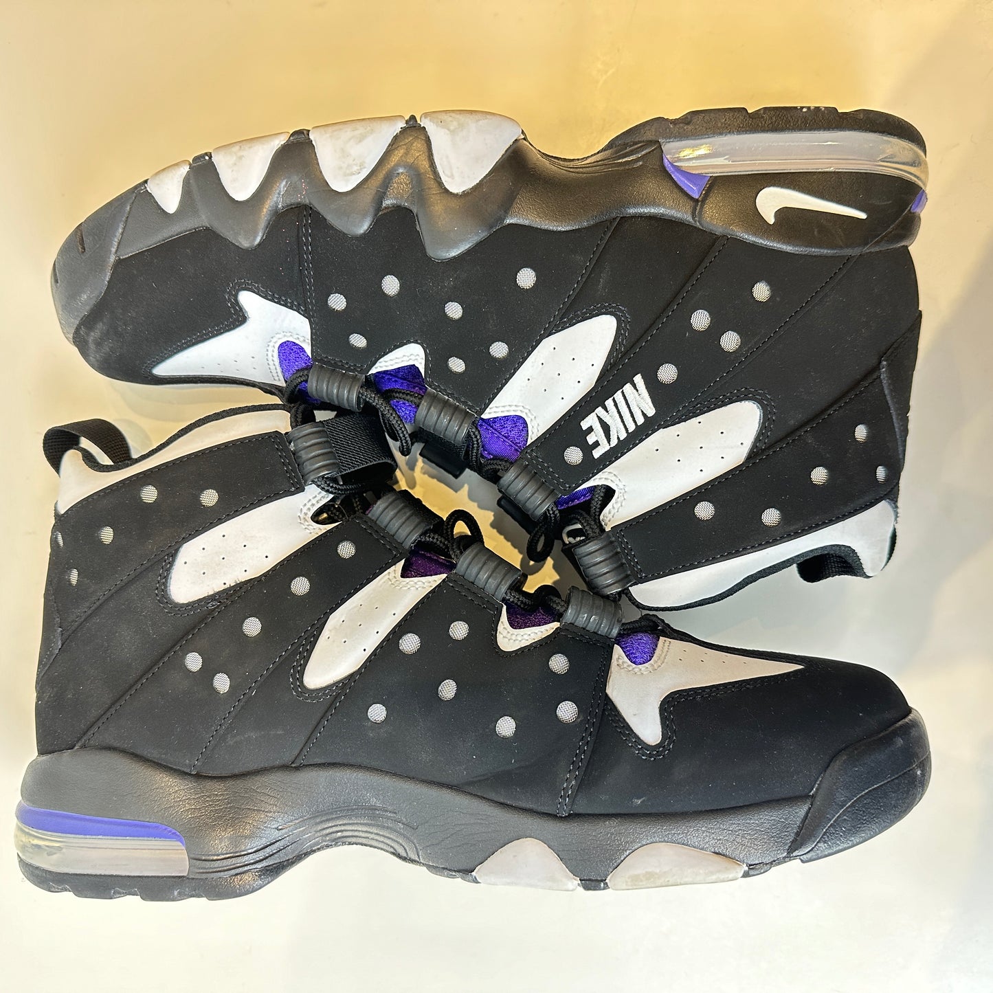 FQ8233 001 Nike Air Max 2 CB '94 OG Black White Purple [USED] - 12 M (Used) (No Box)
