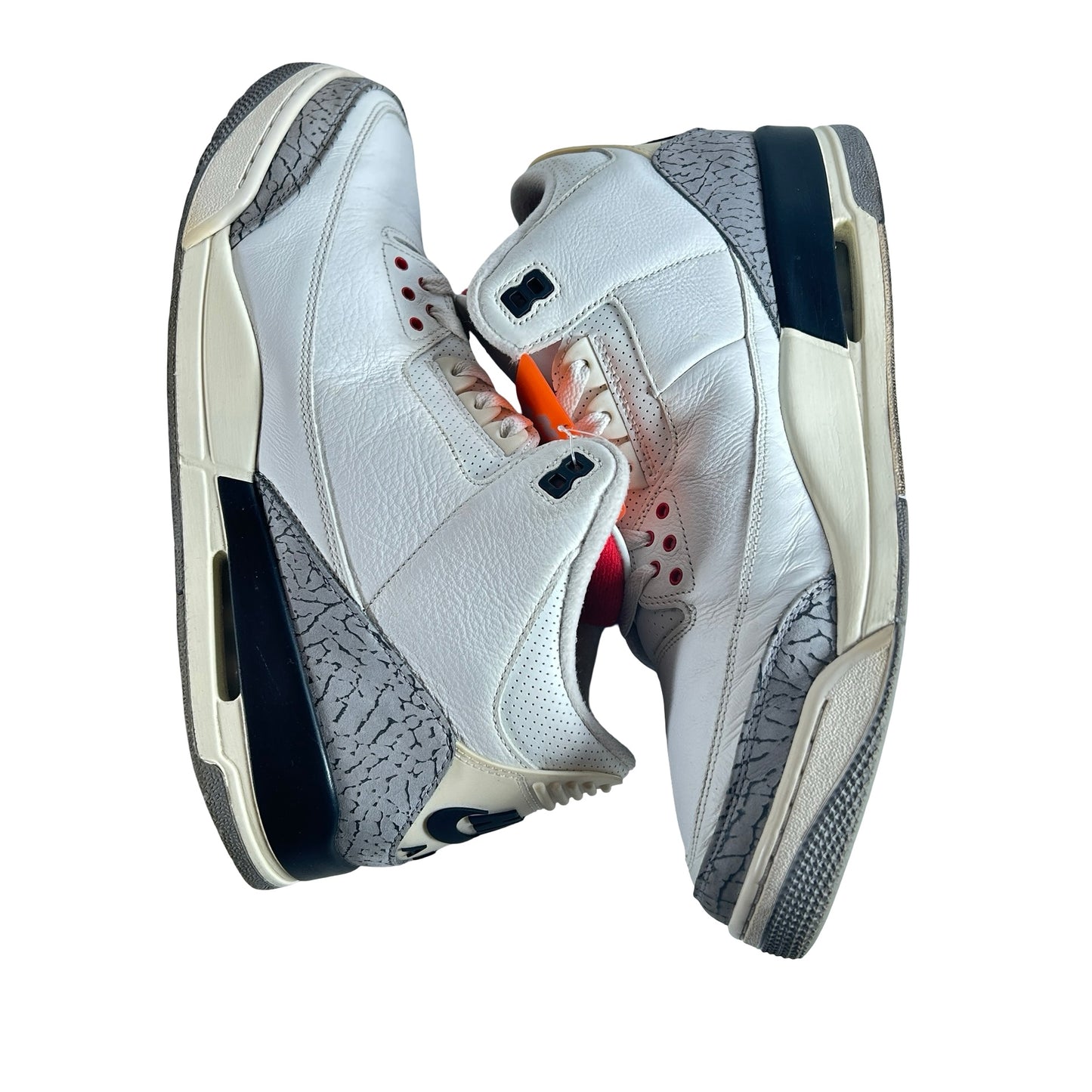 DN3707 100 Jordan 3 Retro White Cement Reimagined [USED] - 14 M (Used4)