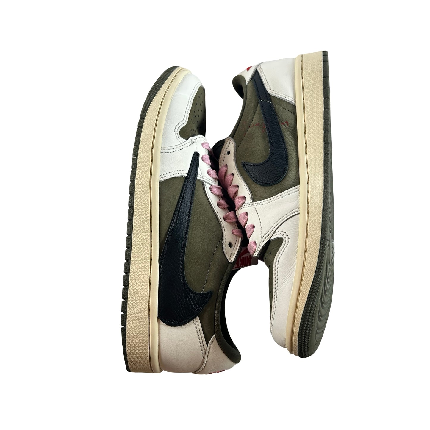 DM7866 200 Jordan 1 Retro Low OG SP Travis Scott Medium Olive [USED] - 6.5 (Used) (No Box)