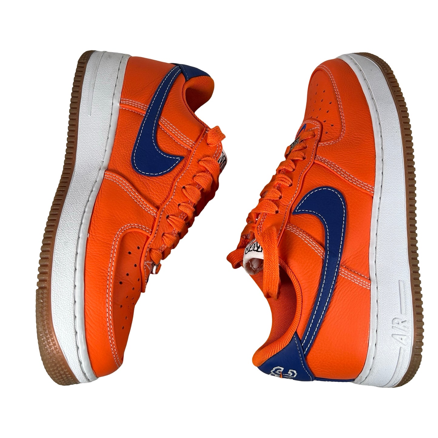 IV2705 819 Nike Air Force 1 Low Retro Premium NYC Knicks [USED] - 9.5 M (Used) (No Box)