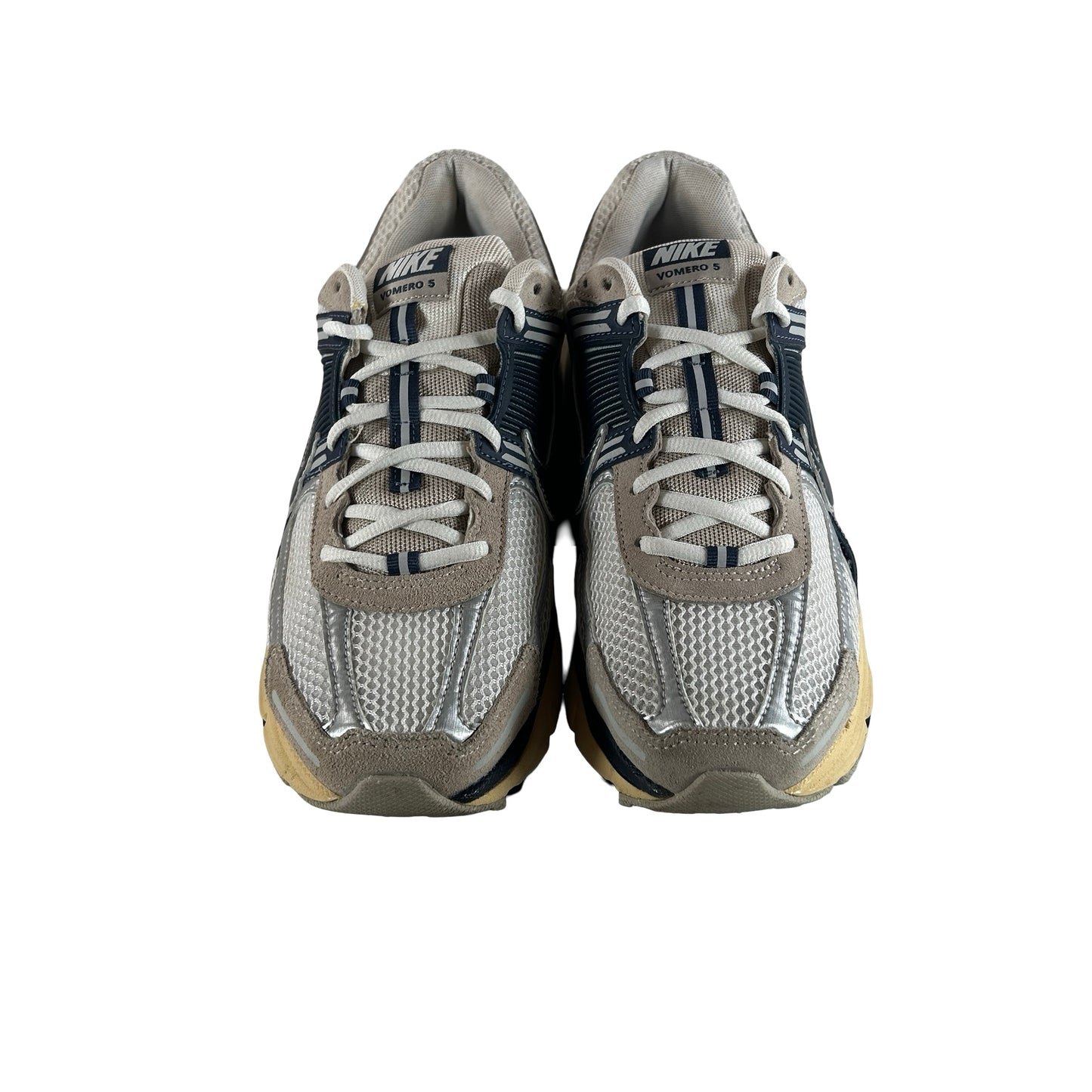 HF4259 100 Nike Zoom Vomero 5 Thunder Blue Cream [USED] - 10 M (Used) (Replace Box)