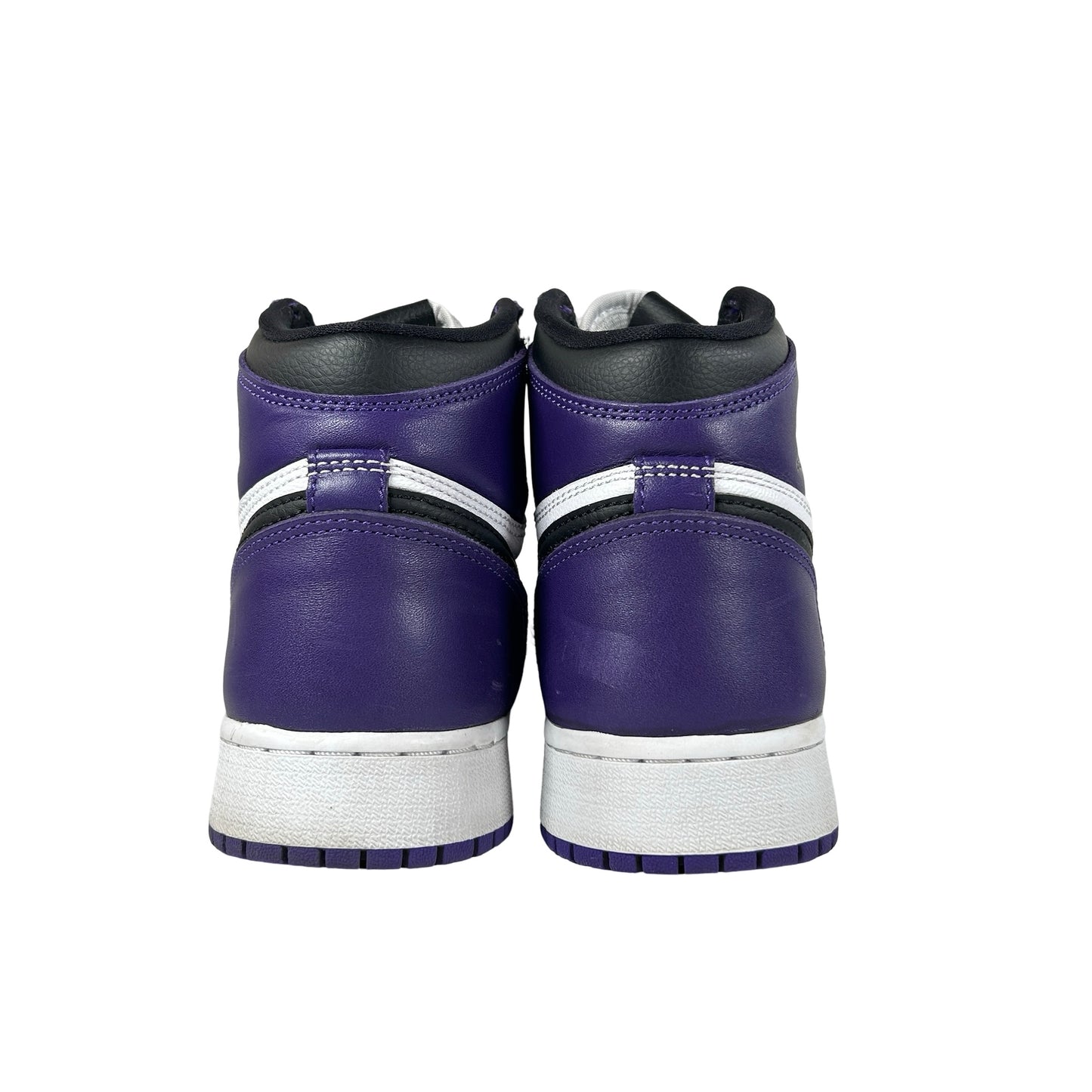 575441 500 Jordan 1 Retro High Court Purple White (GS) [USED] - 5.5 Y (Used)
