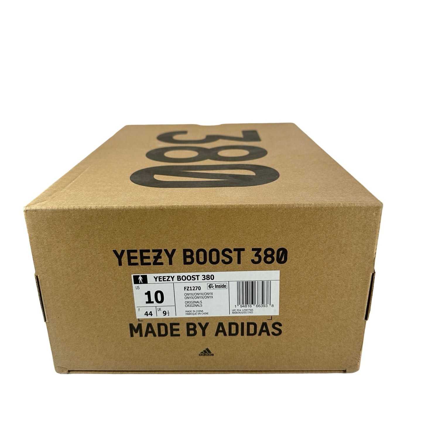 FZ1270 Adidas Yeezy Boost 380 Onyx [USED] - 10 M (Used)