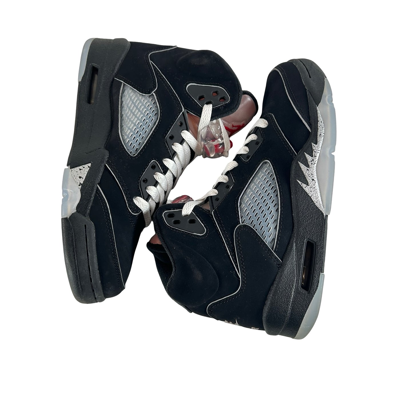 HF3975 001 Jordan 5 Retro OG Black Metallic Reimagined [USED] - 5 M (Used)