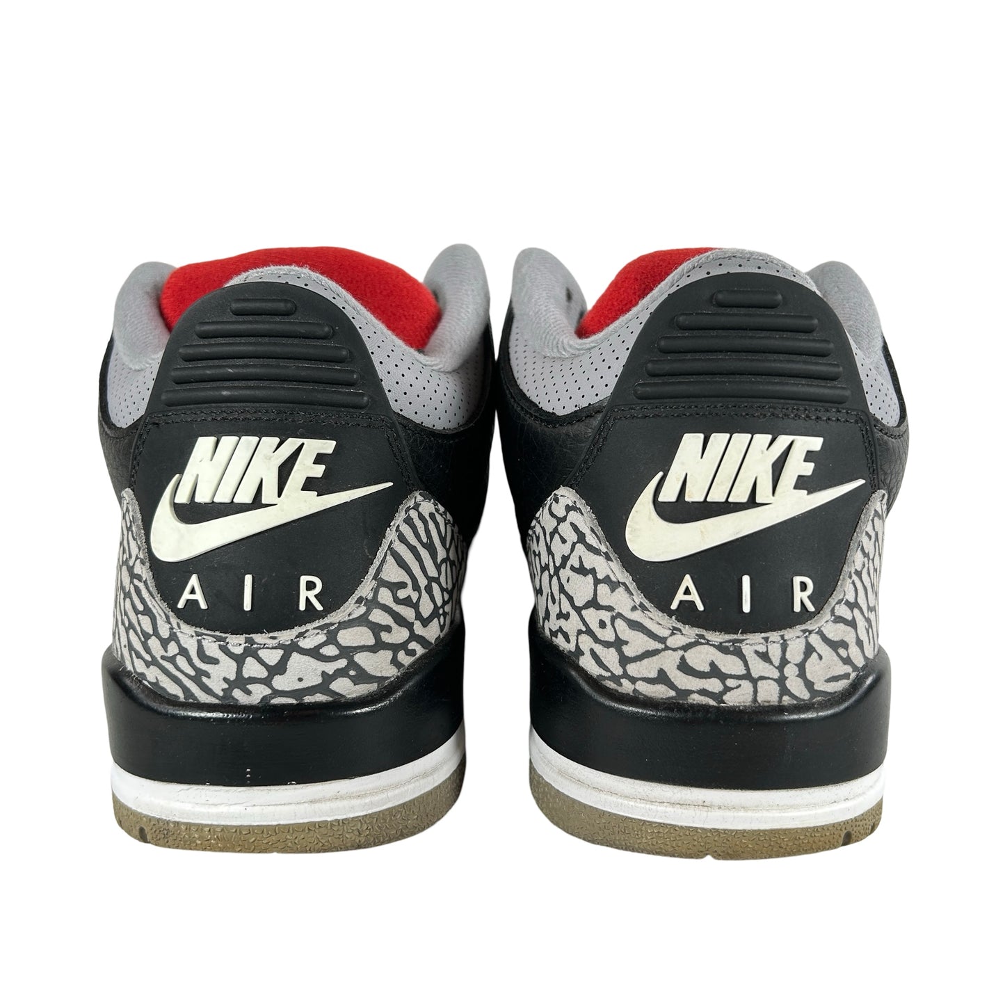 854262 001 Jordan 3 Black Cement 2018 [USED] - 8.5 M (Used5)