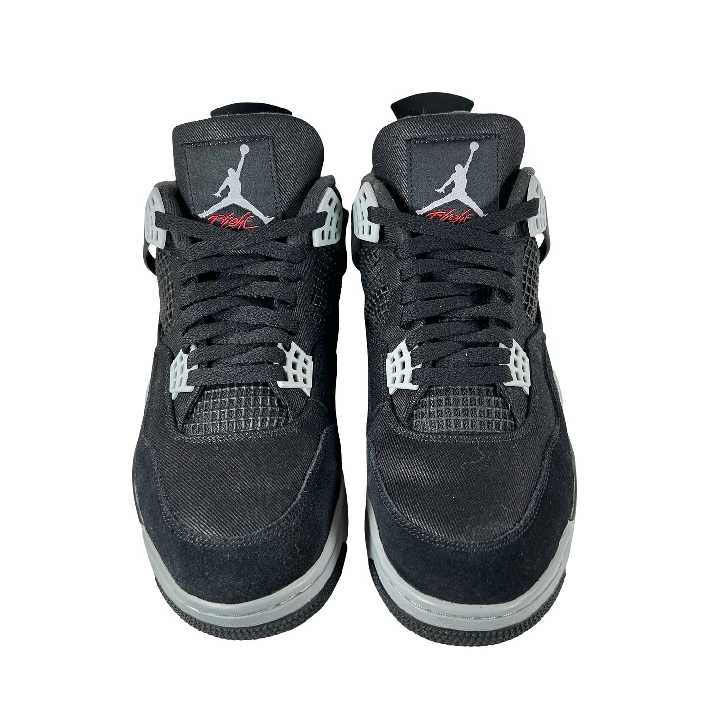 DH7138 006 Jordan 4 Retro SE Black Canvas [USED] - 12 M (Used2) (No Box)