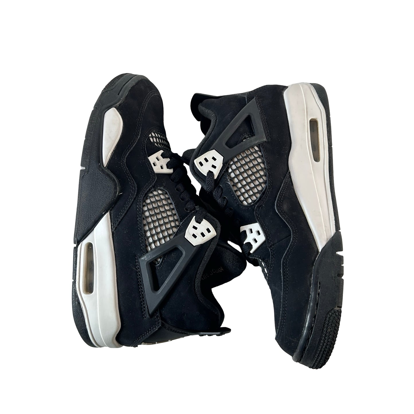 FQ8213 001 Jordan 4 Retro White Thunder (GS) [USED] - 7 Y (Used3)