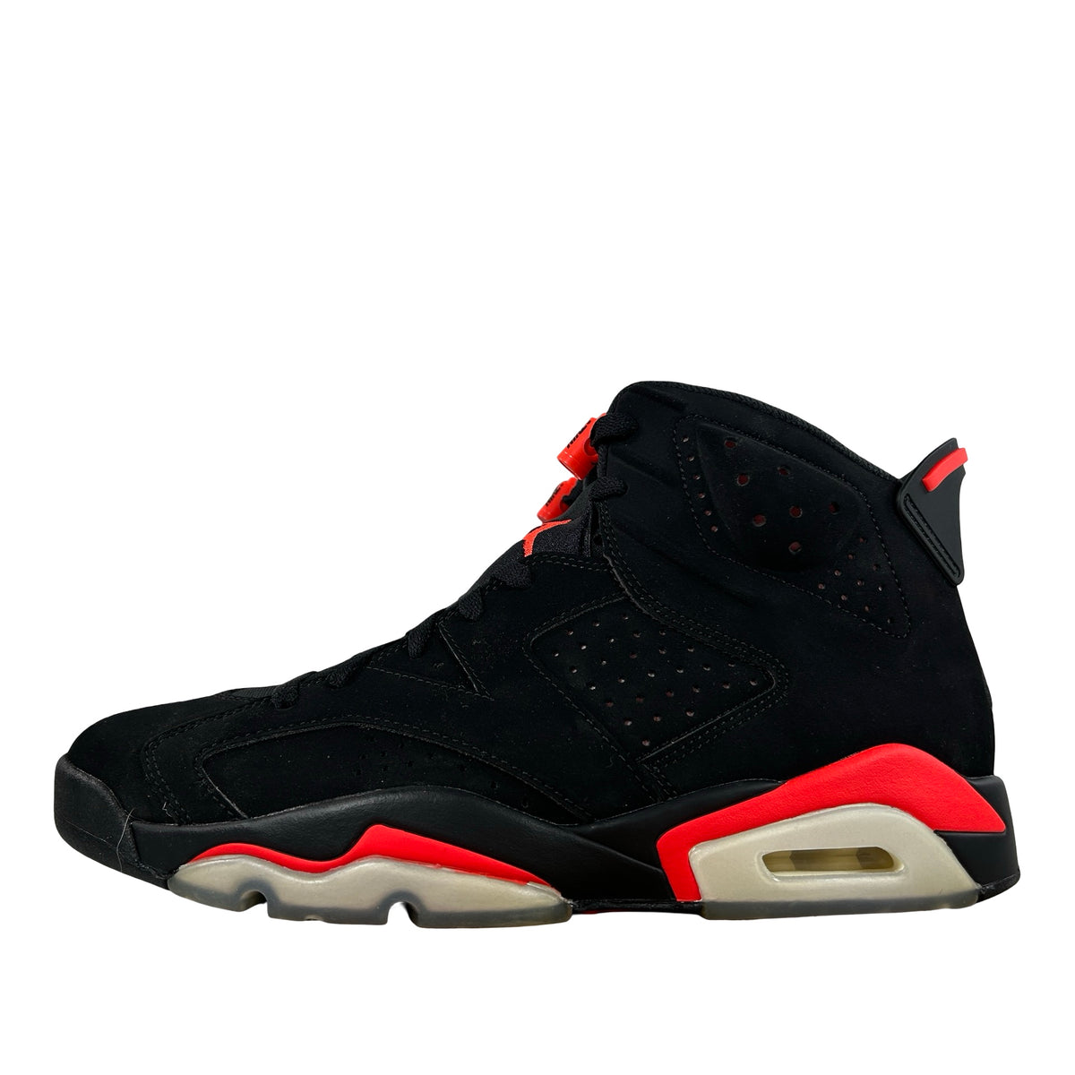 384664 060 Jordan 6 Retro Black Infrared (2019) - 10.5 M (Yellowing) (No Box)