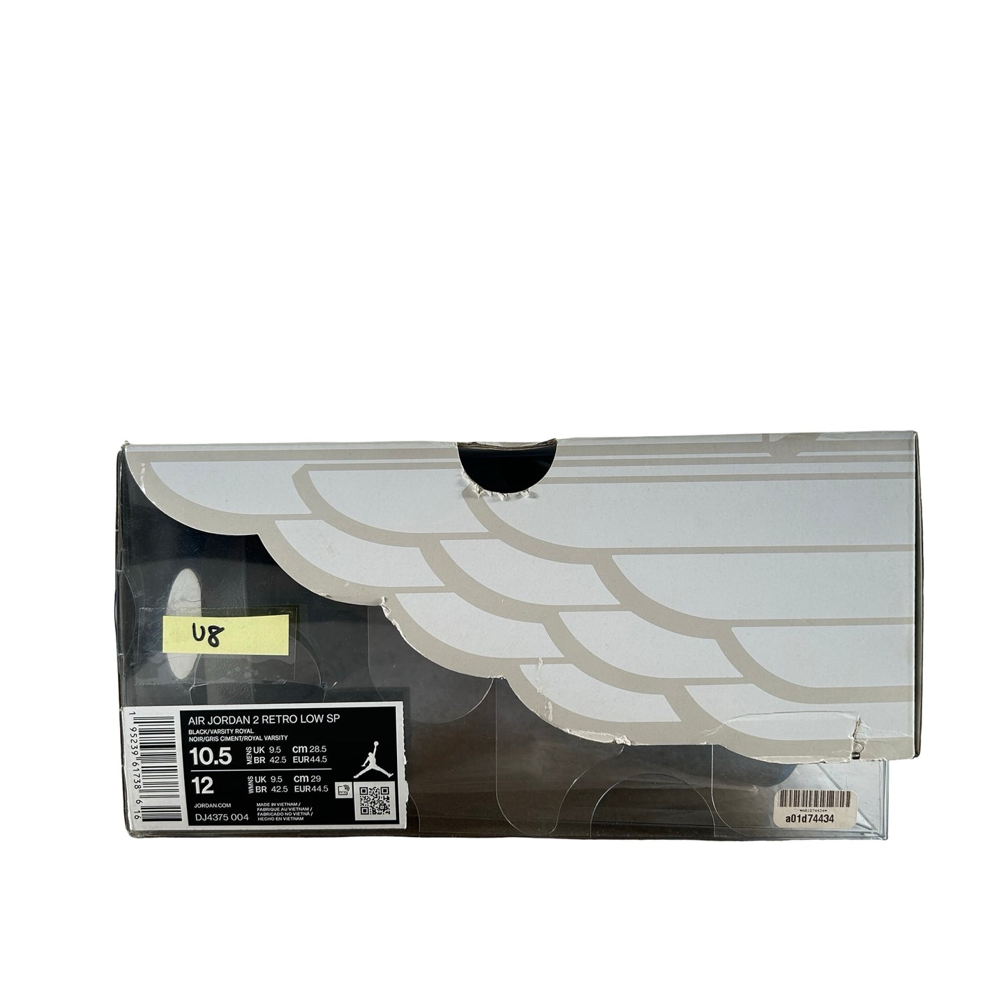 DJ4375 004 Jordan 2 Retro Low SP Off-White Black Blue [USED] - 10.5 M (Used8)
