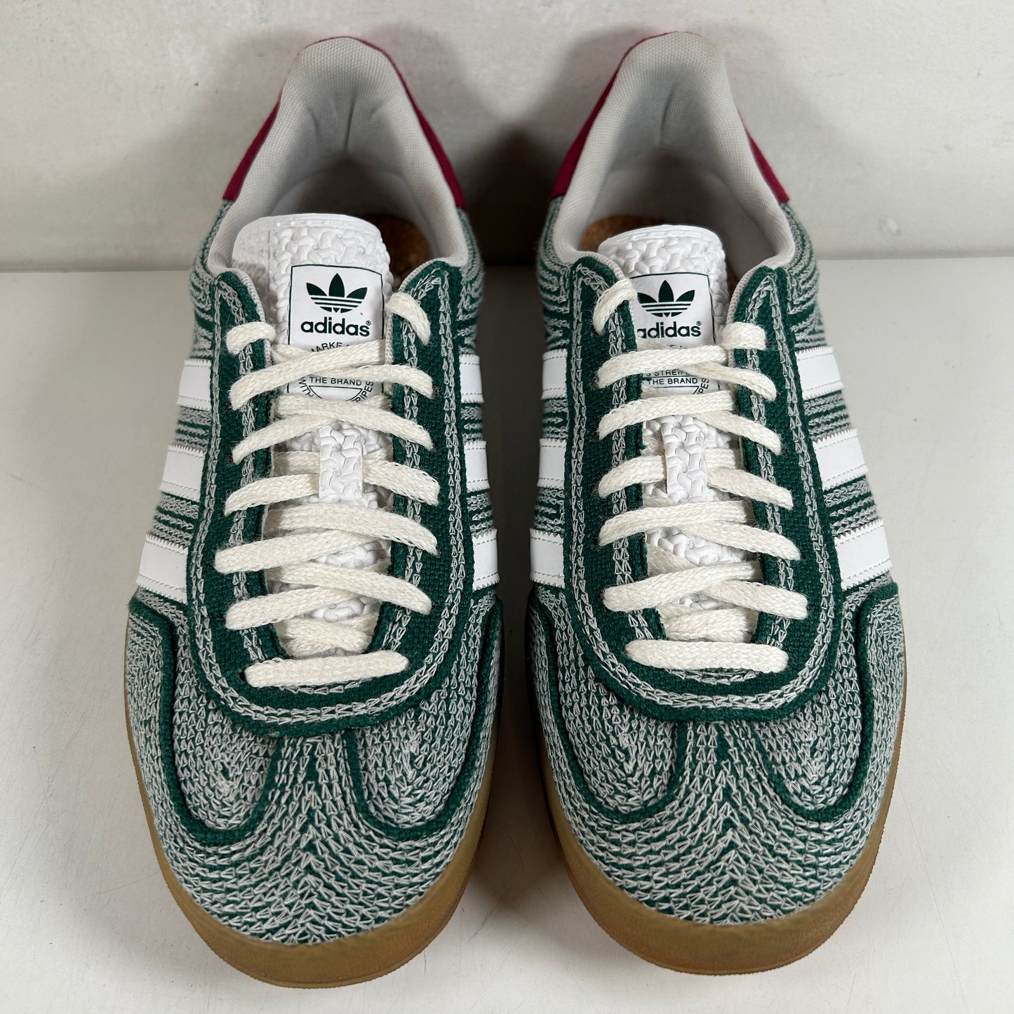 IG1456 adidas Gazelle Indoor Sean Wotherspoon Hemp Green [USED] - 9.5 M (Used) (No Box)