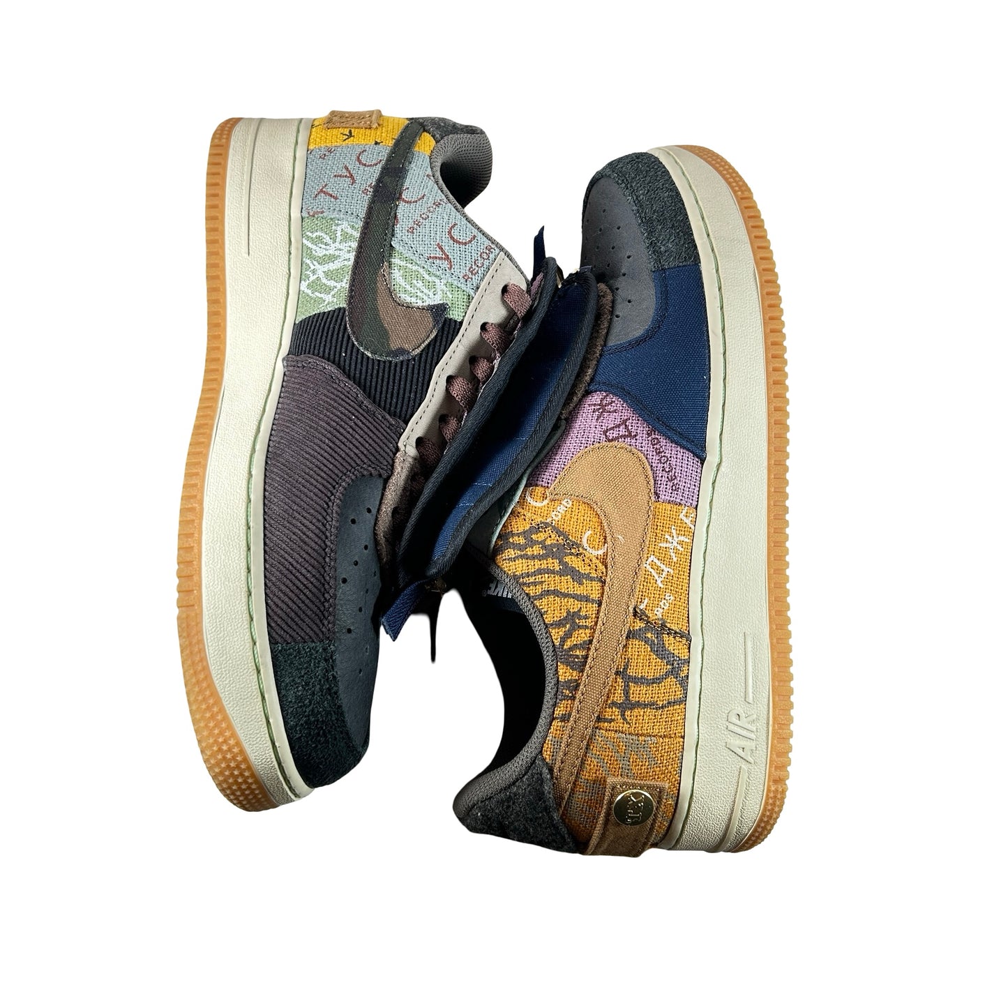 CN2405 900 Nike Air Force 1 Low Travis Scott Cactus Jack [USED] - 10.5 M (Used3)