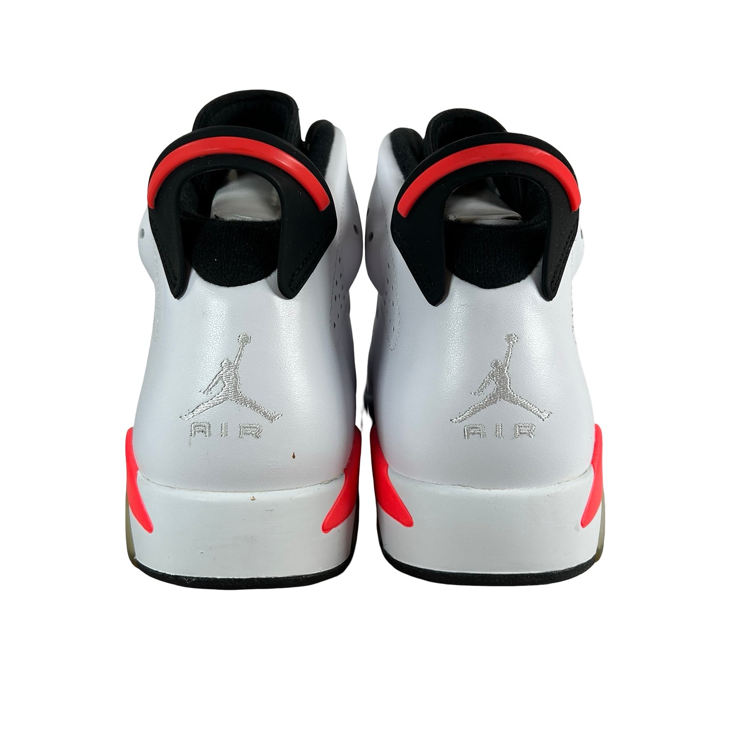 384664 123 Jordan 6 Retro Infrared White (2014) [CONDITIONAL] - 11.5 M (Yellowing)