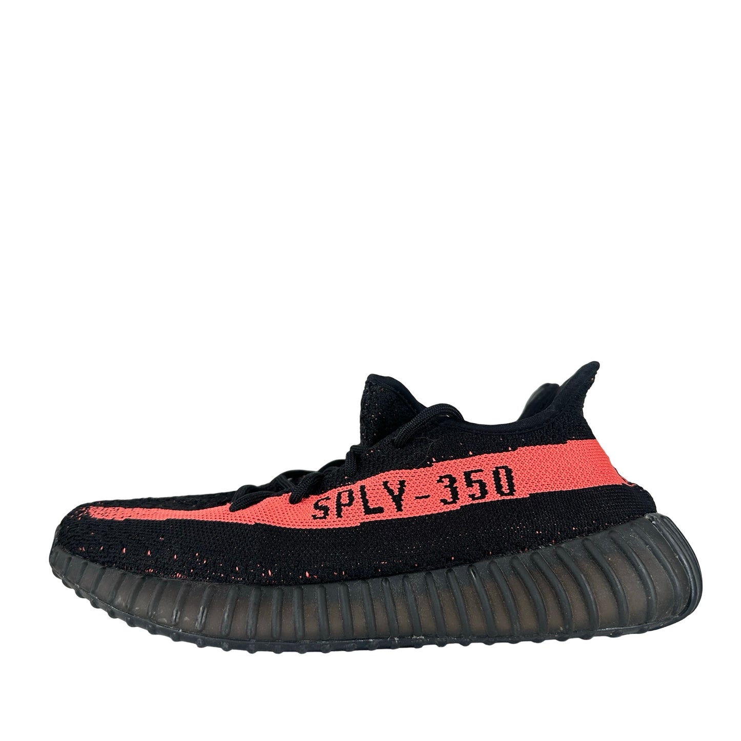 BY9612 Yeezy Boost 350 V2 Core Black Red [USED] - 8.5 M (Used)