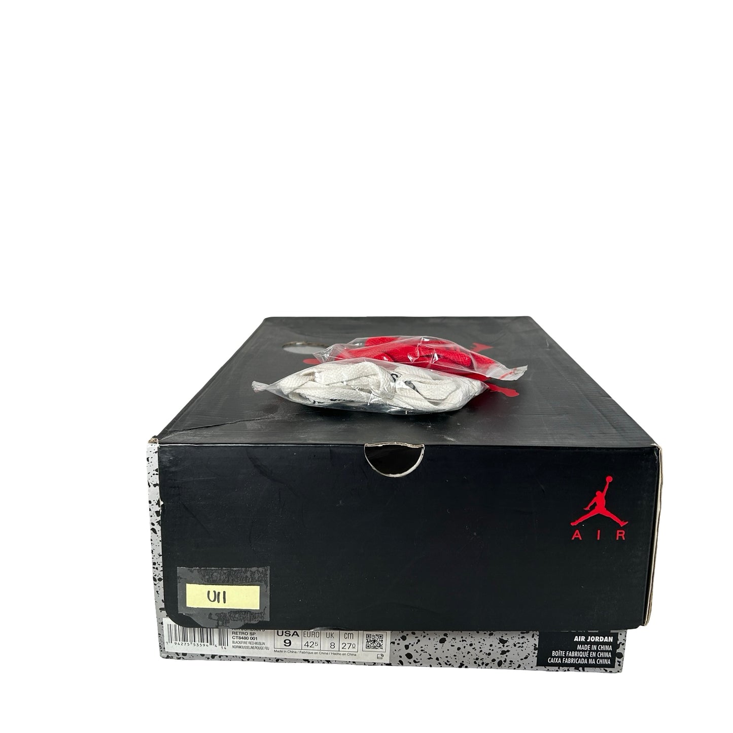 CT8480 001 Jordan 5 Off-White Black [USED] - 9 M (Used11)