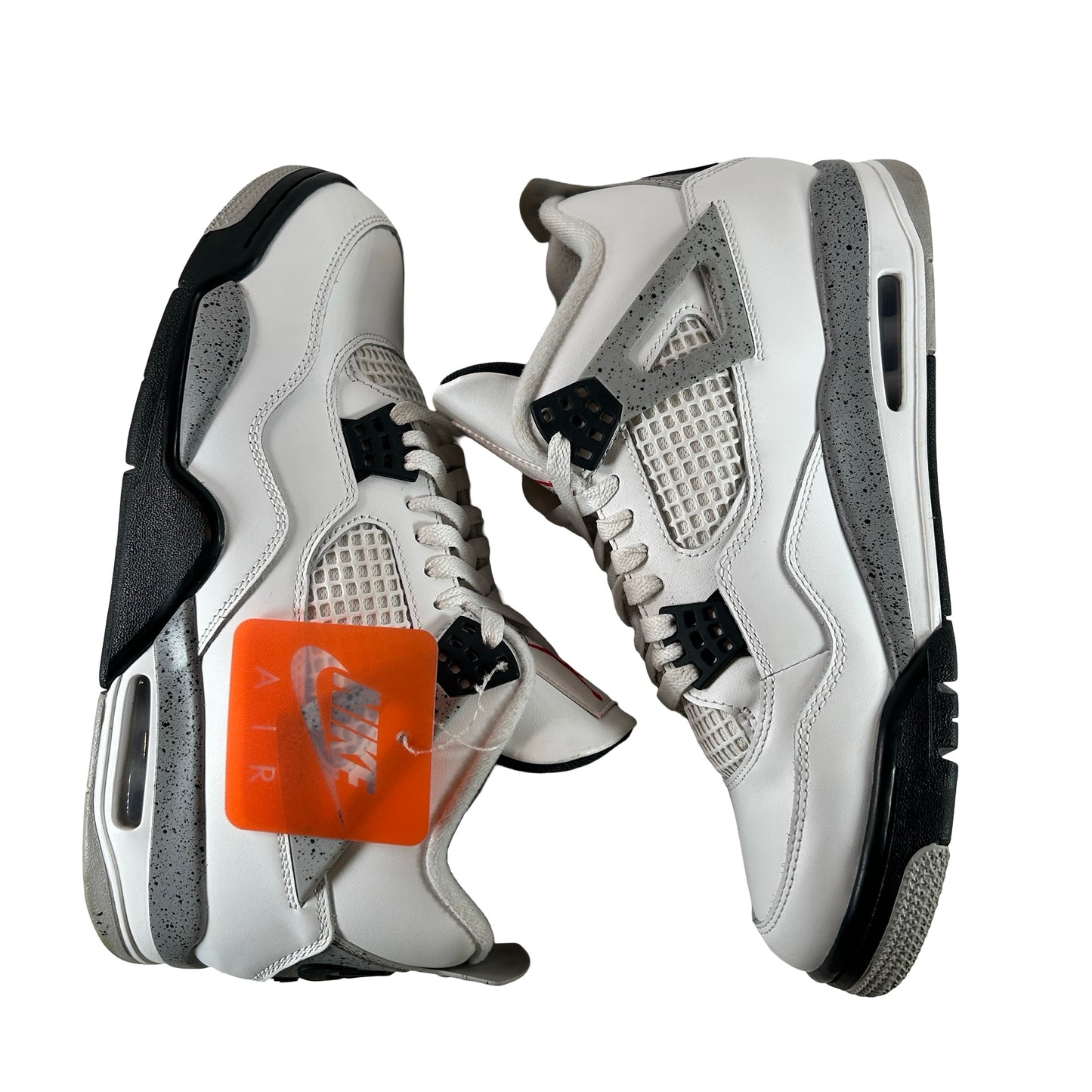 FV5029 100 Jordan 4 Retro White Cement (2025) [USED] - 10 M (Used4)