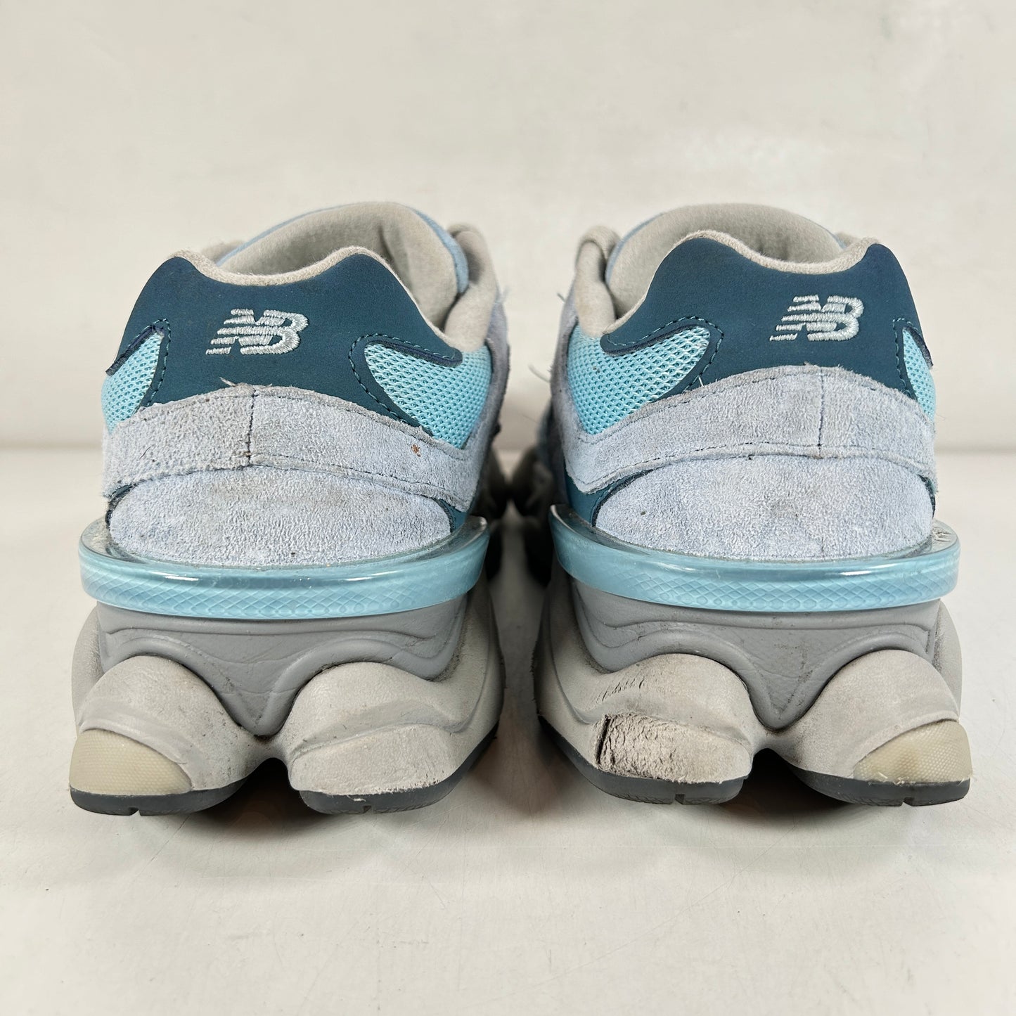 U9060EED New Balance 9060 Chrome Blue [USED] - 6.5 M (Used) (No Box)