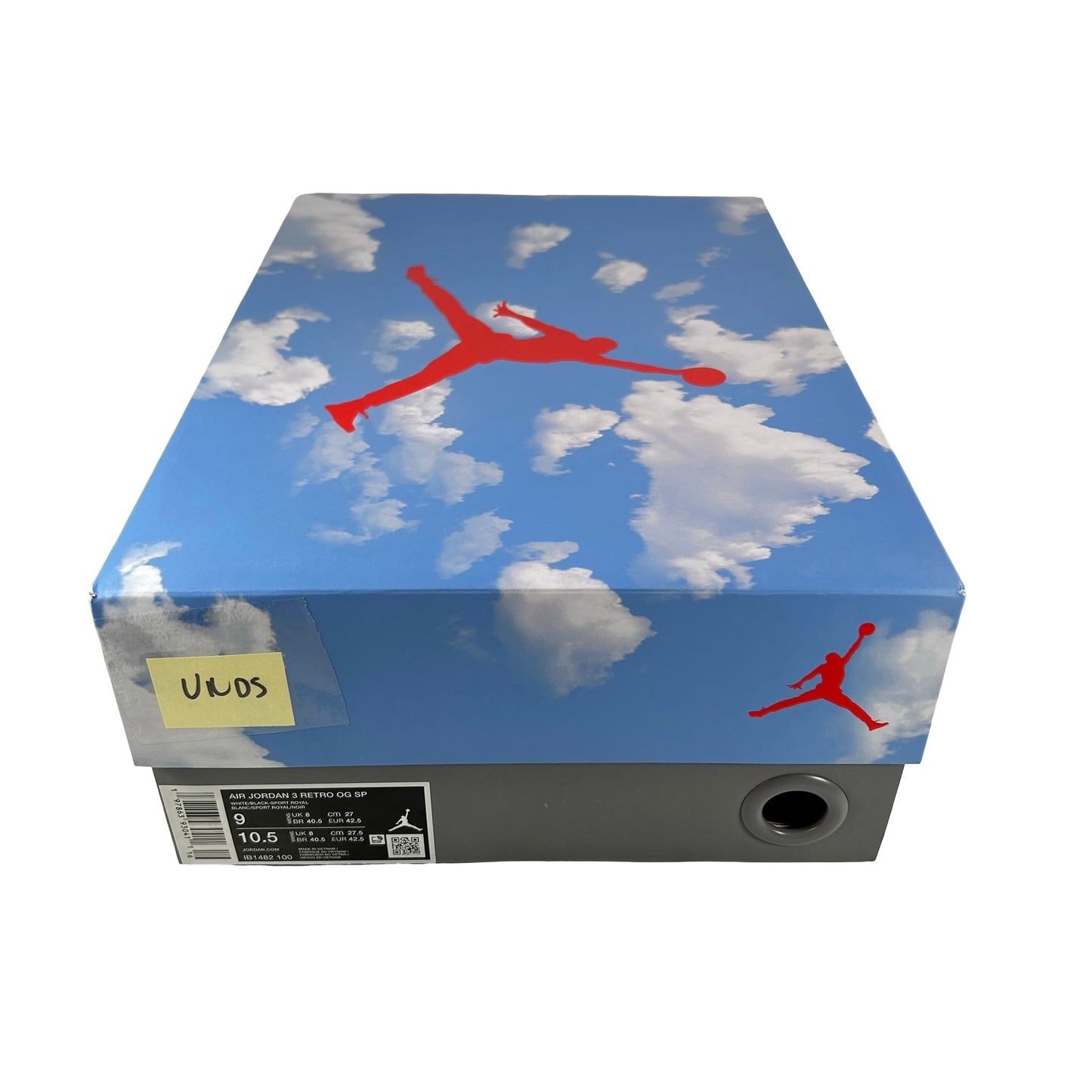 IB1482 100 Jordan 3 Retro Seoul 2.0 [USED] - 9 M (VNDS)