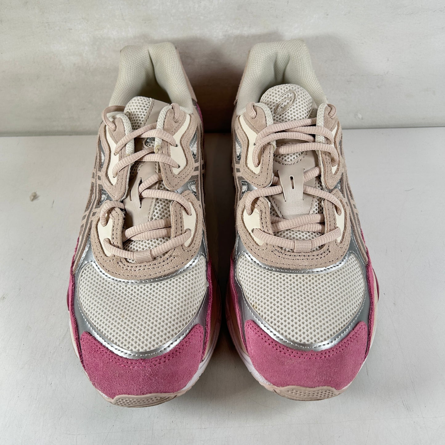 1203A383 104 ASICS Gel-NYC Cream Mineral Beige Pink [USED] - 10 M (Used) (Replace Box)