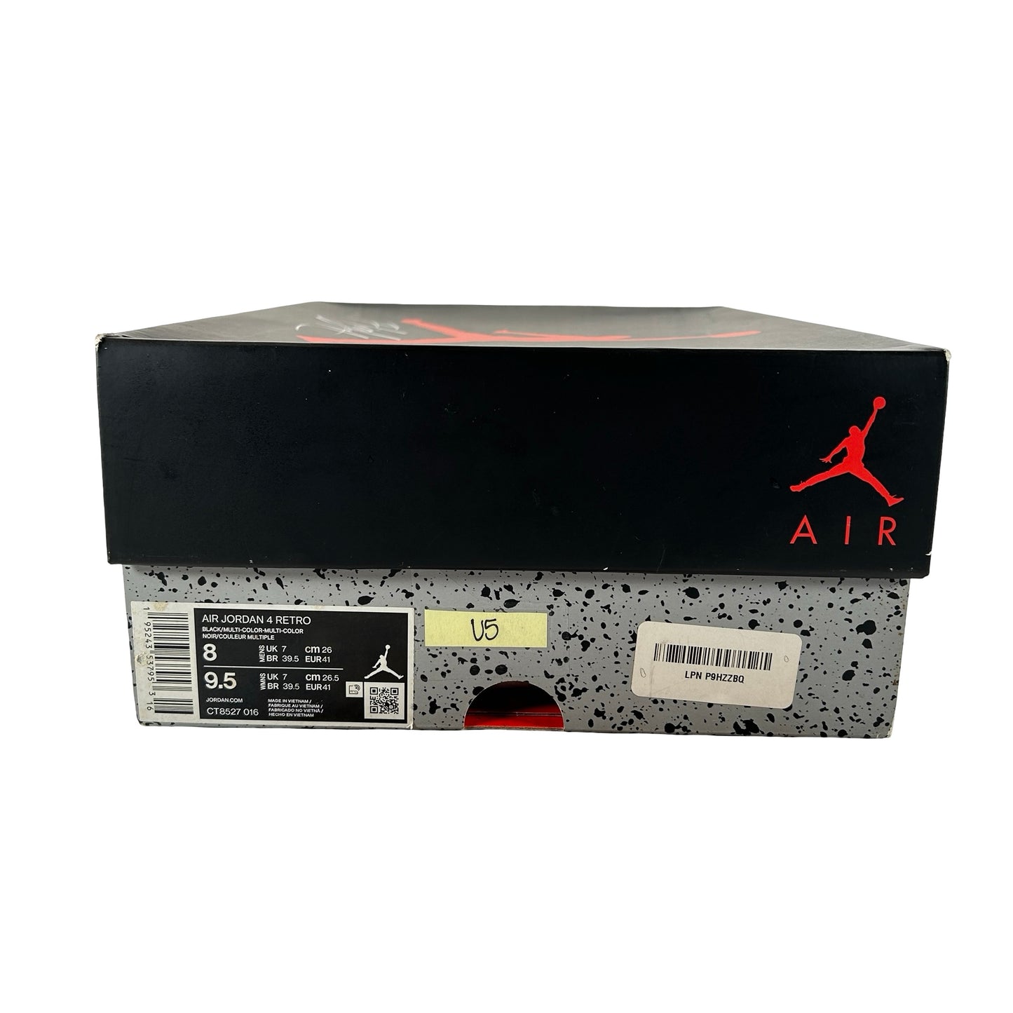 CT8527 016 Jordan 4 Retro Red Thunder [USED] - 8 M (Used5)