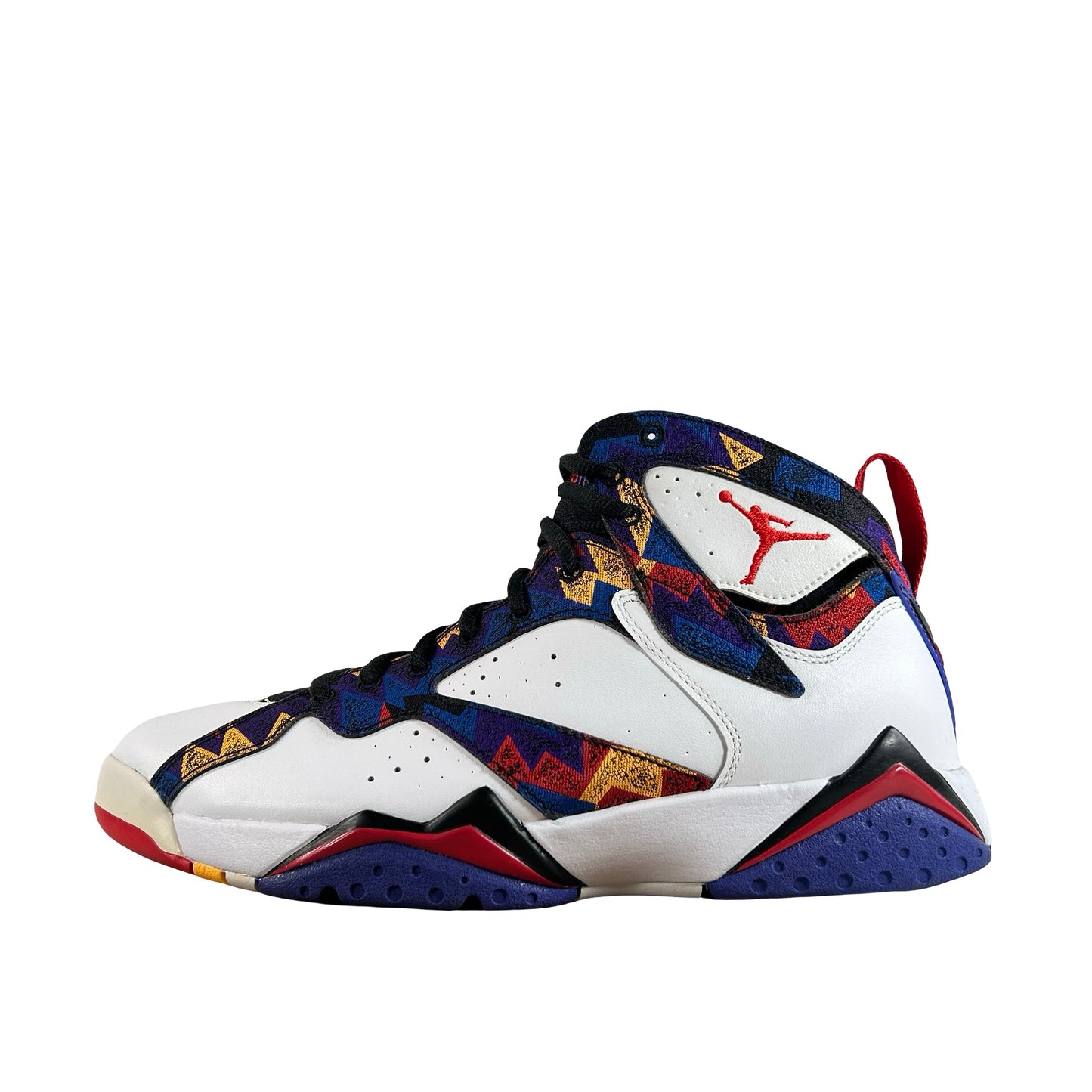 304775 142 Air Jordan 7 Retro Nothing But Net - 9 M (Yellowing) (No Box)
