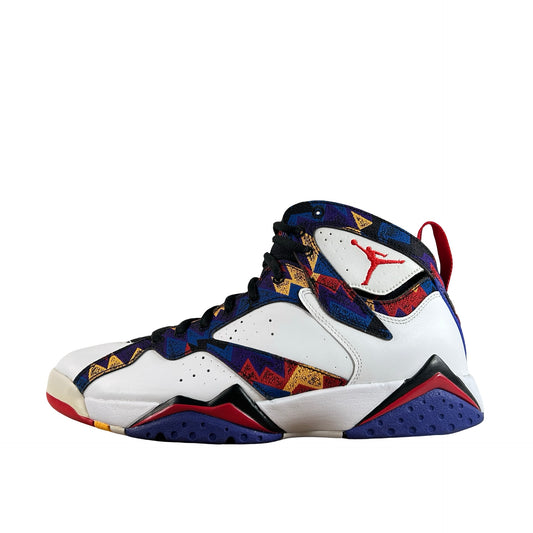304775 142 Air Jordan 7 Retro Nothing But Net - 9 M (Yellowing) (No Box)