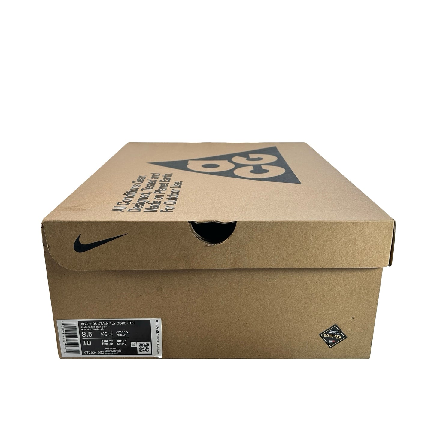 CT2904 002 Nike ACG Mountain Fly Gore-tex Dark Grey [USED] - 8.5 M (Used)