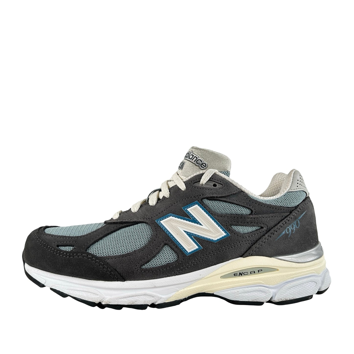 M990KS3 New Balance 990v3 MiUSA Kith Steel Blue [USED] - 9 M (Used)