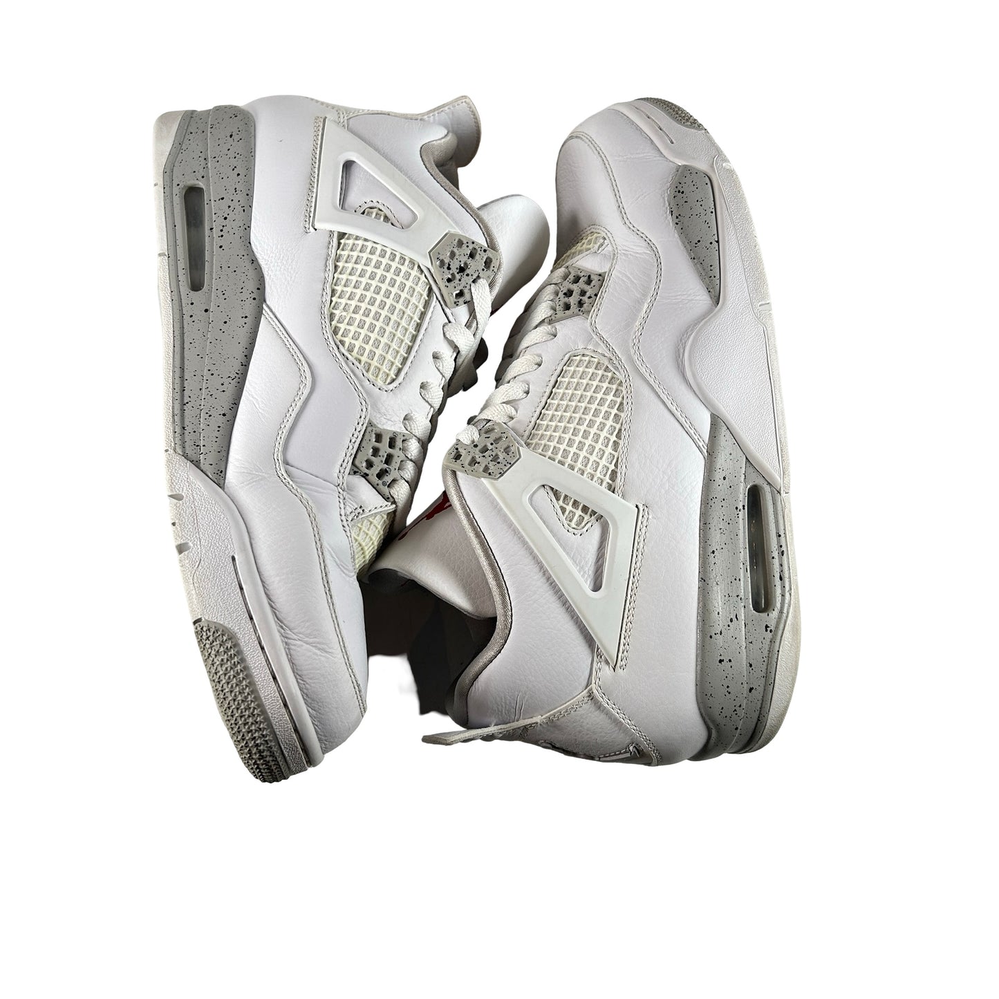 CT8527 100 Jordan 4 Retro White Oreo [USED] - 10 M (Used3)