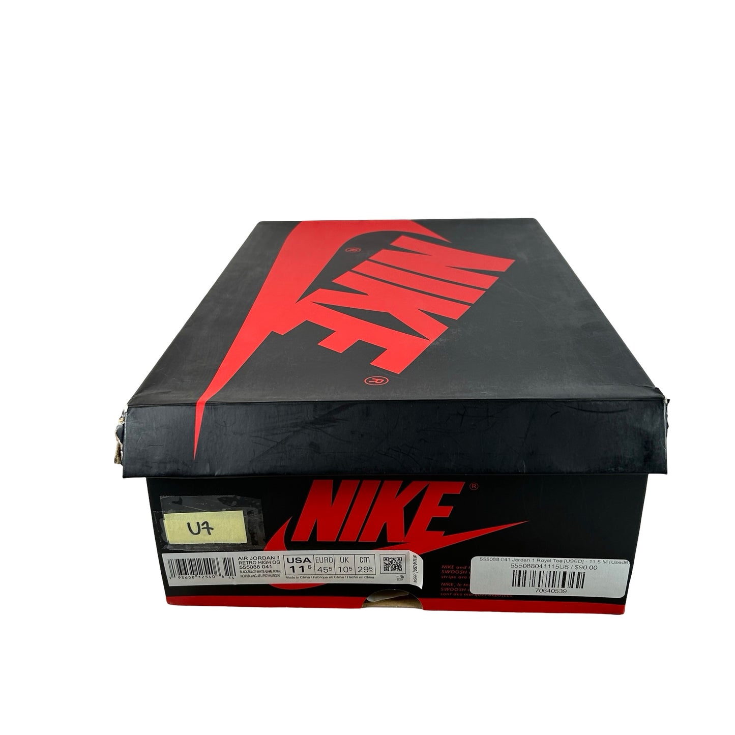 555088 041 Jordan 1 Royal Toe [USED] - 11.5 M (Used7)