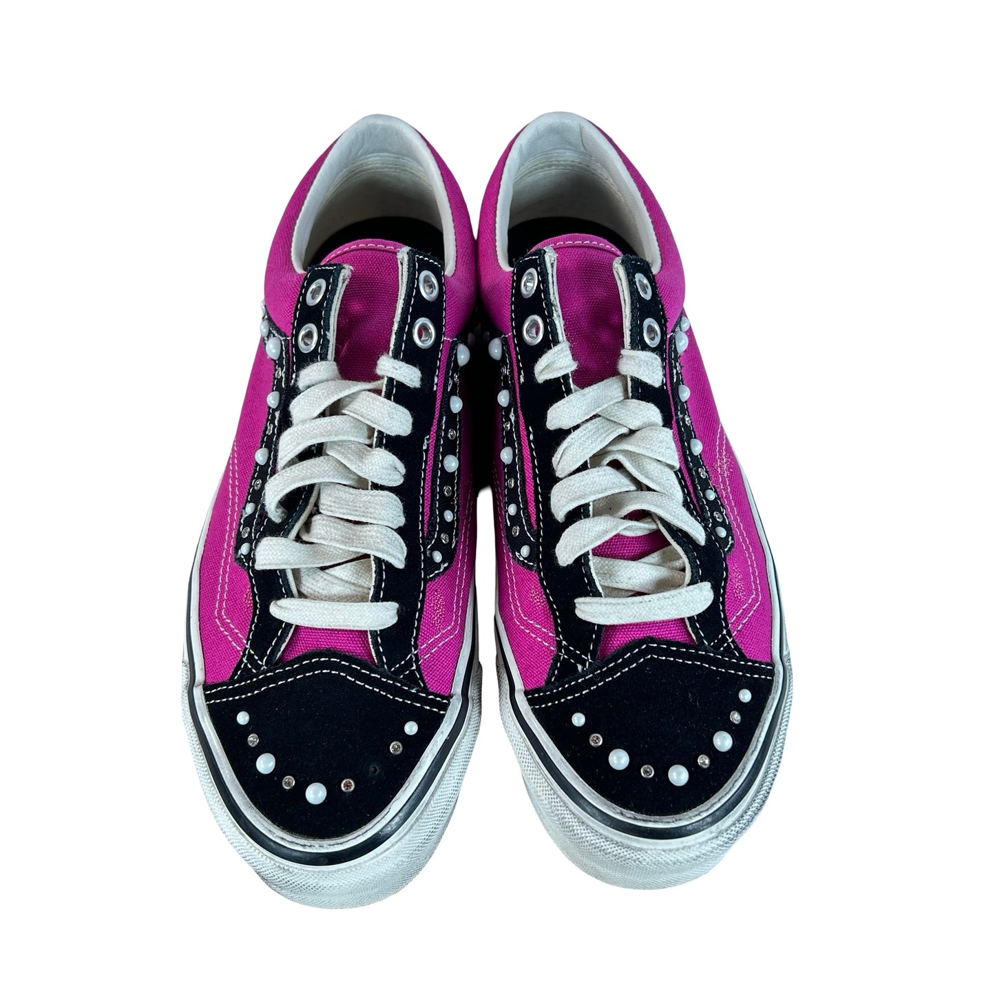 VN000E8VHLE Vans OTW Old Skool 36 Pearlized Pack Pink Black [USED] - 9 M (Used)