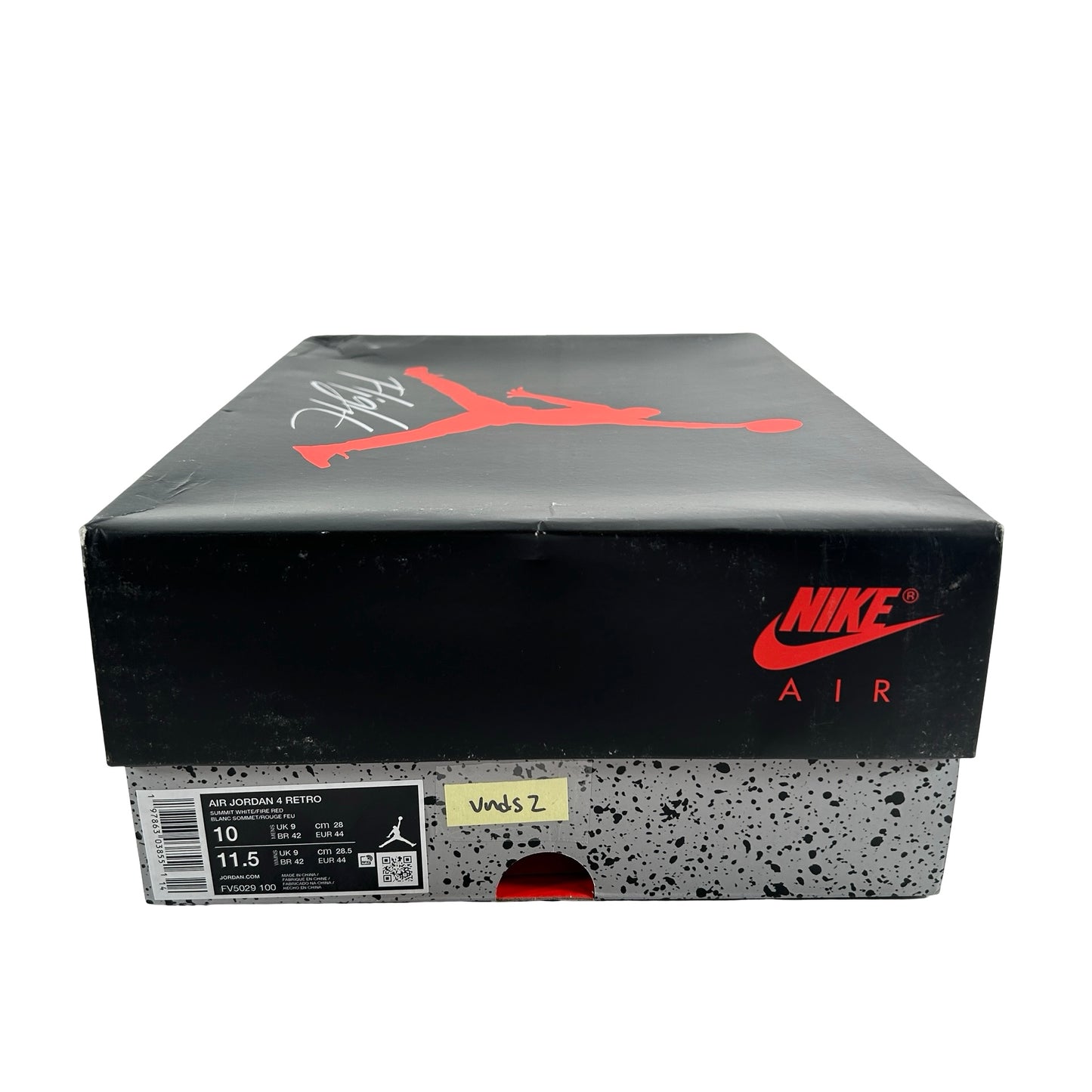 FV5029 100 Jordan 4 Retro White Cement (2025) [USED] - 10 M (VNDS2)