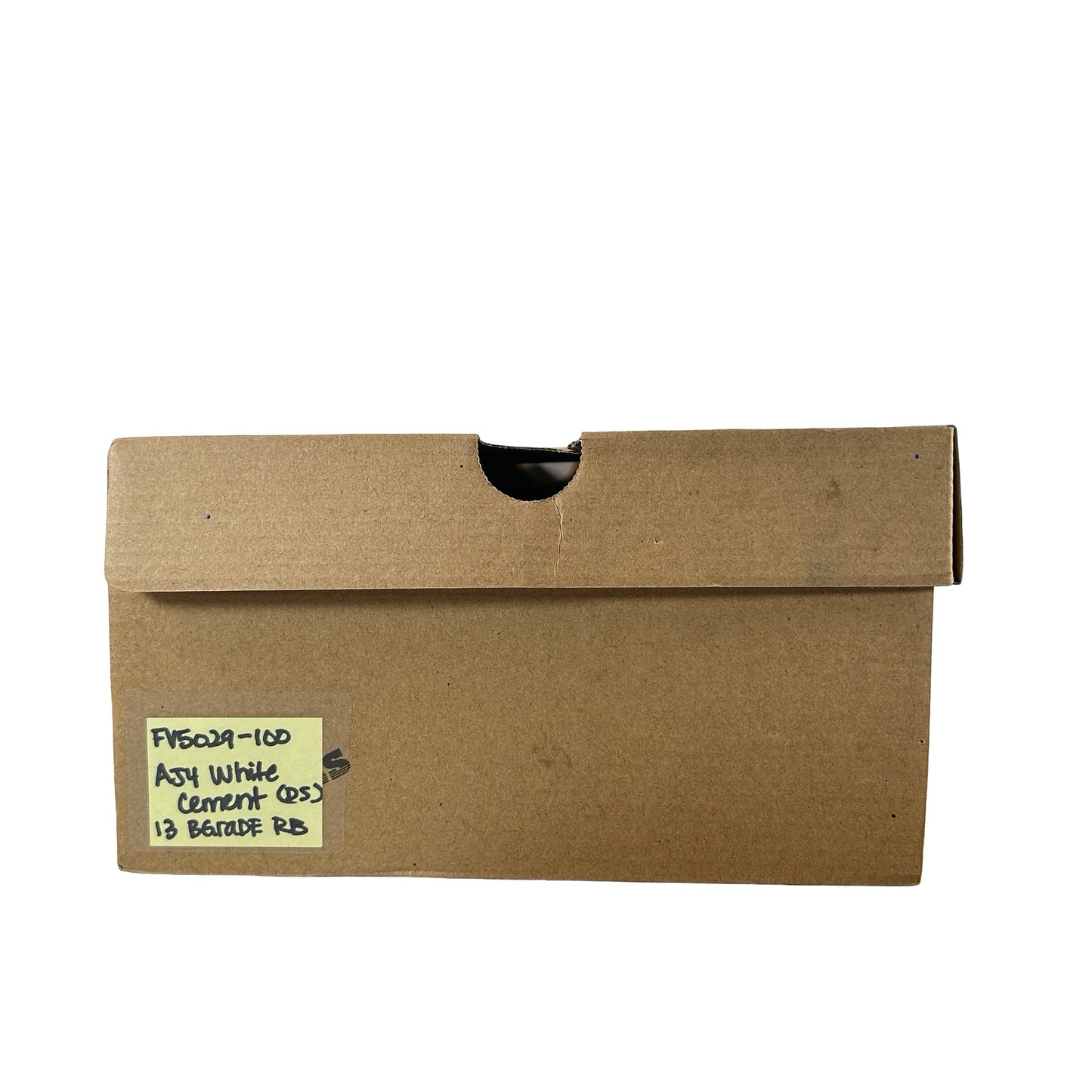 FV5029 100 Jordan 4 Retro White Cement (2025) - 13 M (B-Grade) (Replace Box)