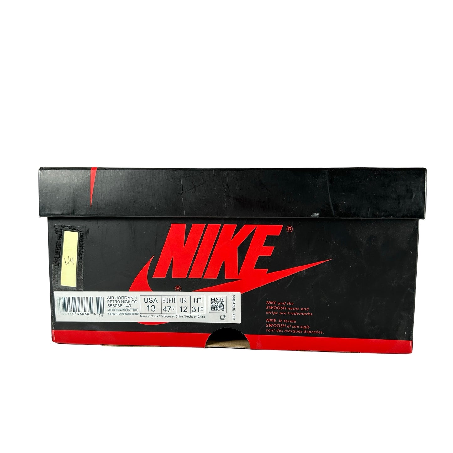 555088 140 Jordan 1 Retro High Obsidian [USED] - 13 M (Used4)