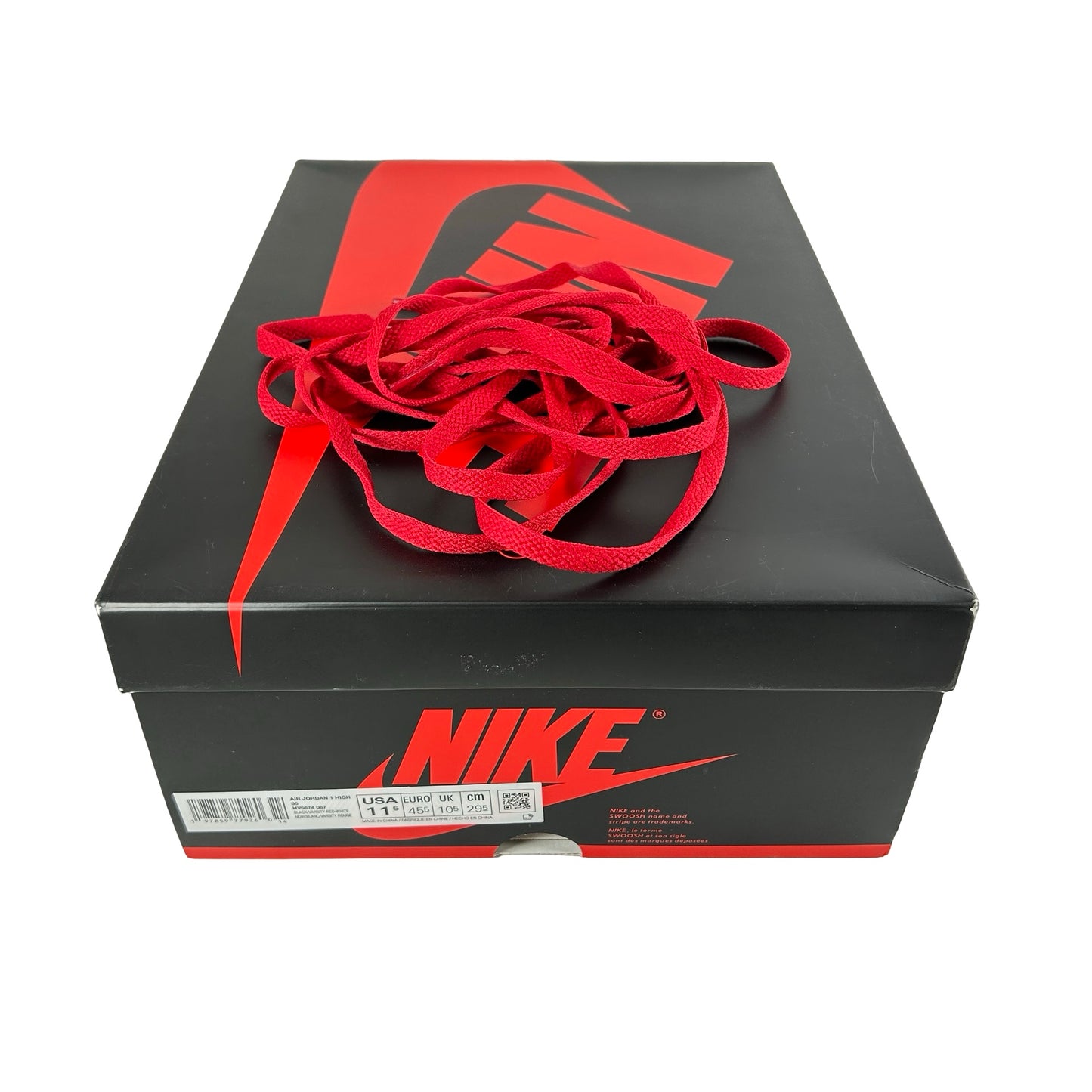 HV6674 067 Jordan 1 Retro High '85 OG Bred (2025) [USED] - 11.5 M (Used)