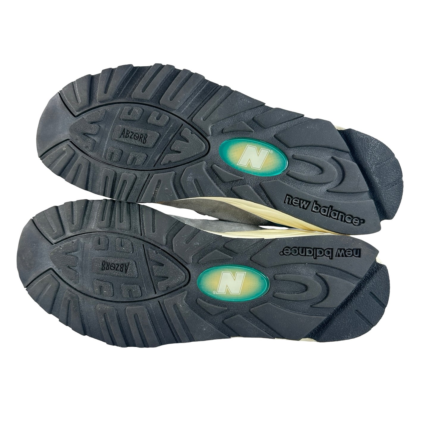 M990CP2 New Balance 990v2 Grey Green Maroon [USED] - 11 M (Used)