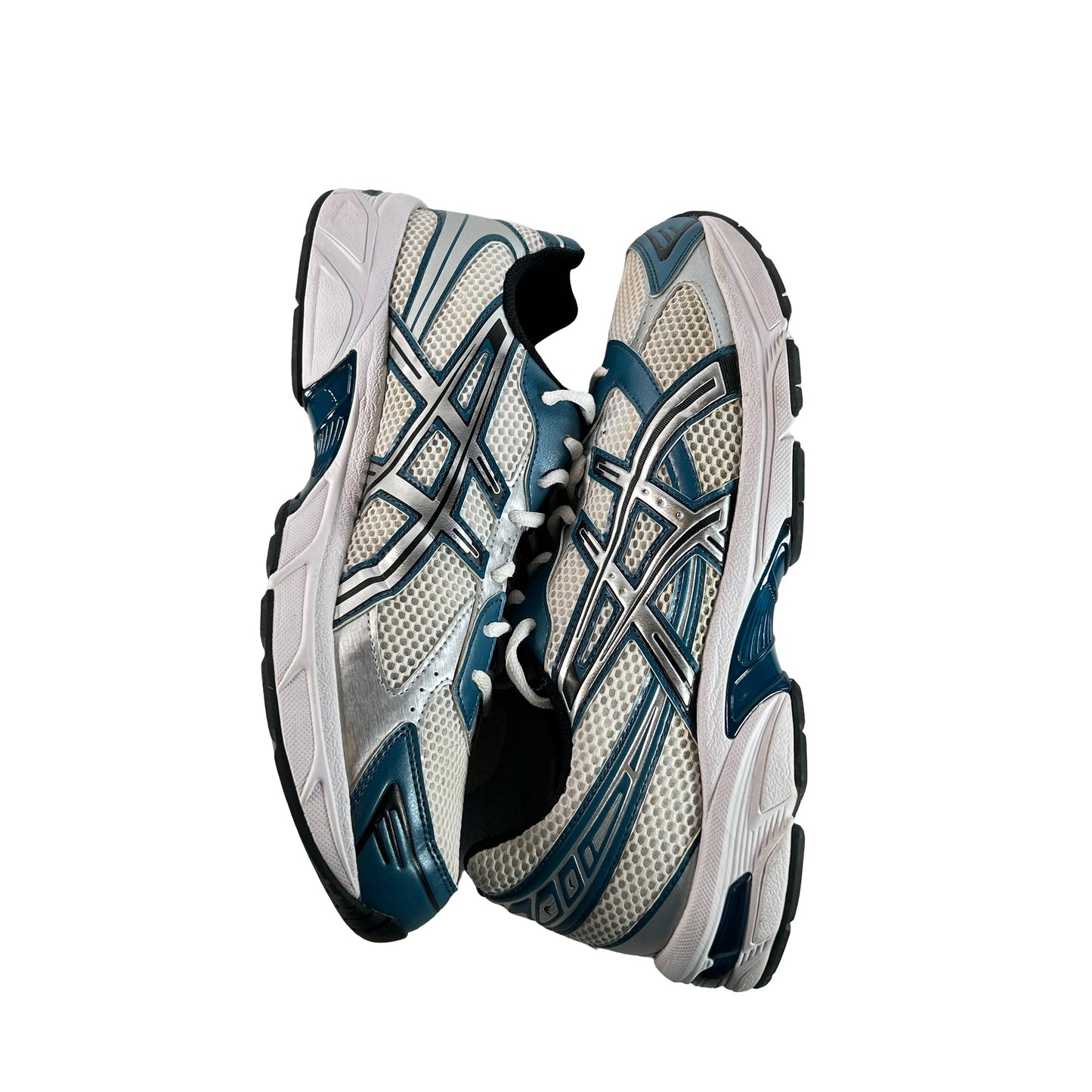 1203A609 103 ASICS Gel-1130 White Restful Teal [USED] - 13 M (Used)
