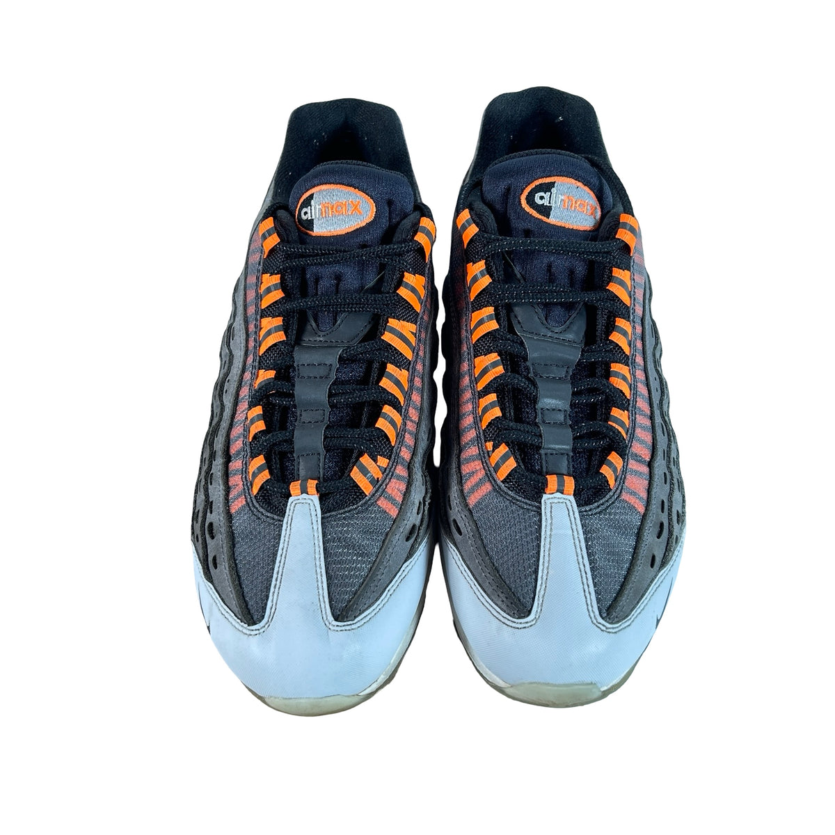 DD1871 001 Nike Air Max 95 Kim Jones Black Total Orange [USED] - 10 M (Used)