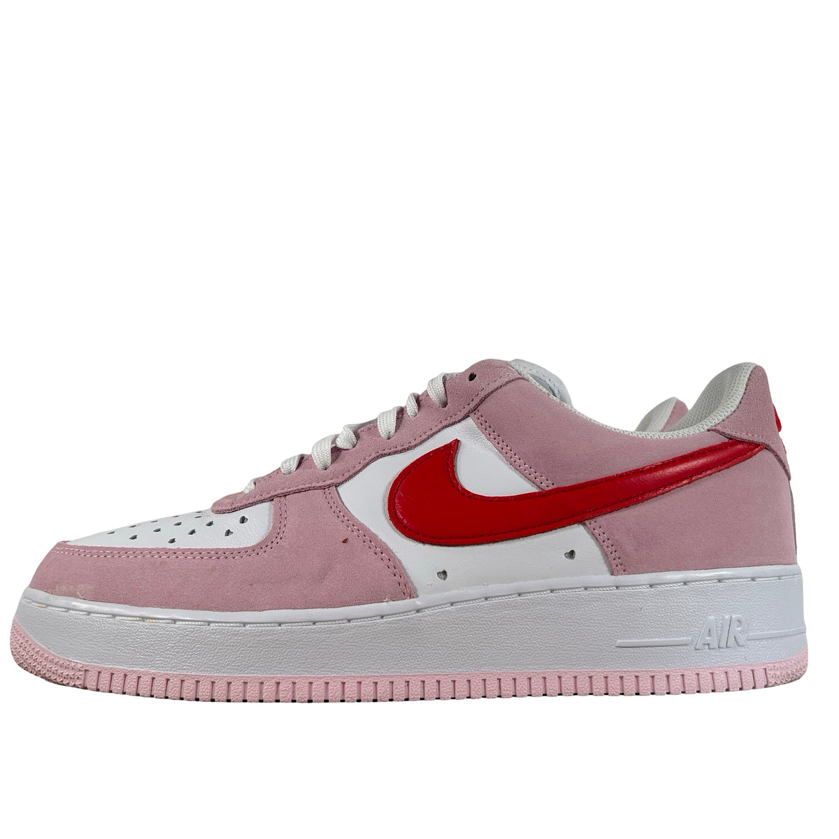 DD3384 600 Nike Air Force 1 Low '07 QS Valentine's Day Love Letter [USED] - 12 M (Used)