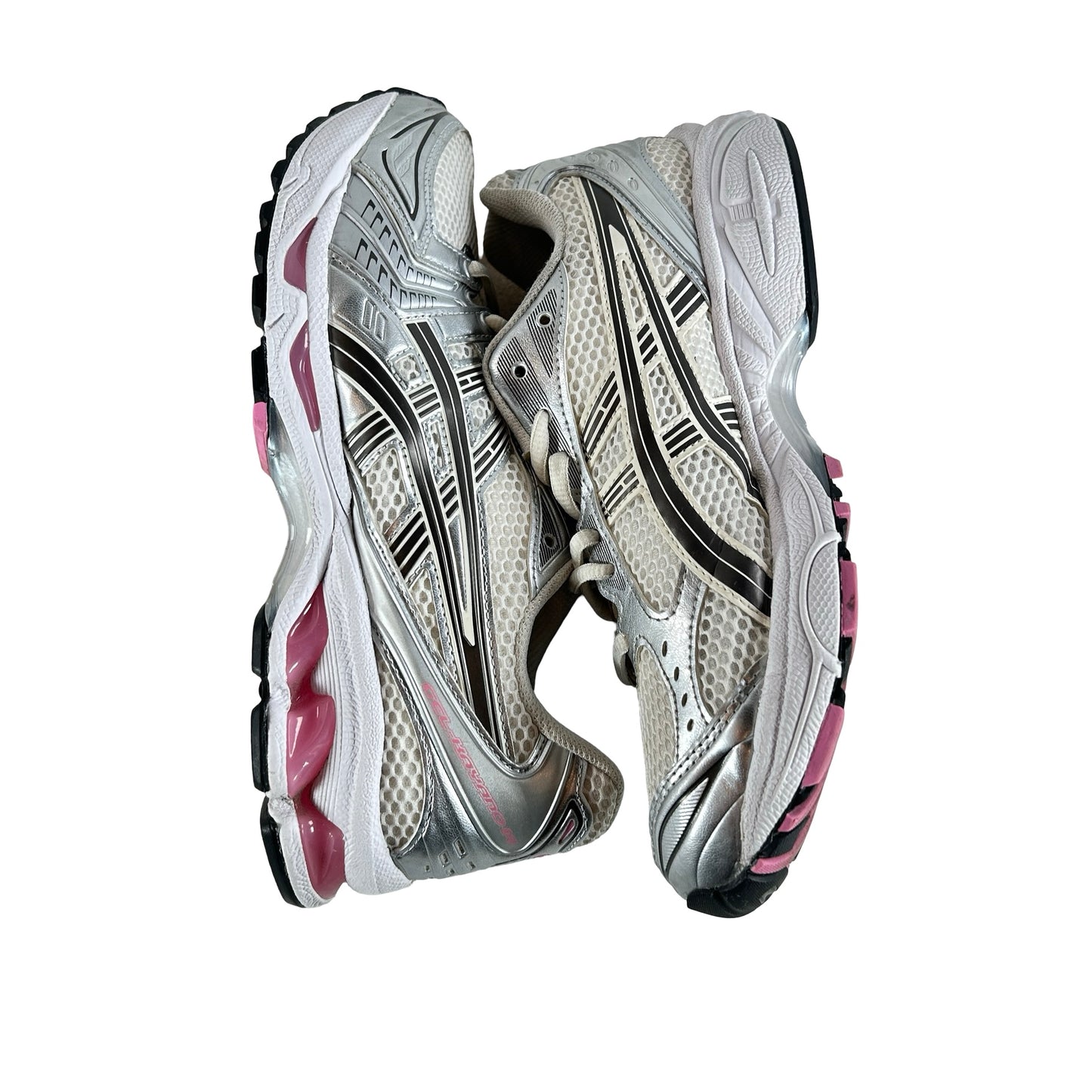 1203A537 103 ASICS GEL-Kayano 14 Cream Sweet Pink (Women's) [USED] - 8 M (Used) (No Box)